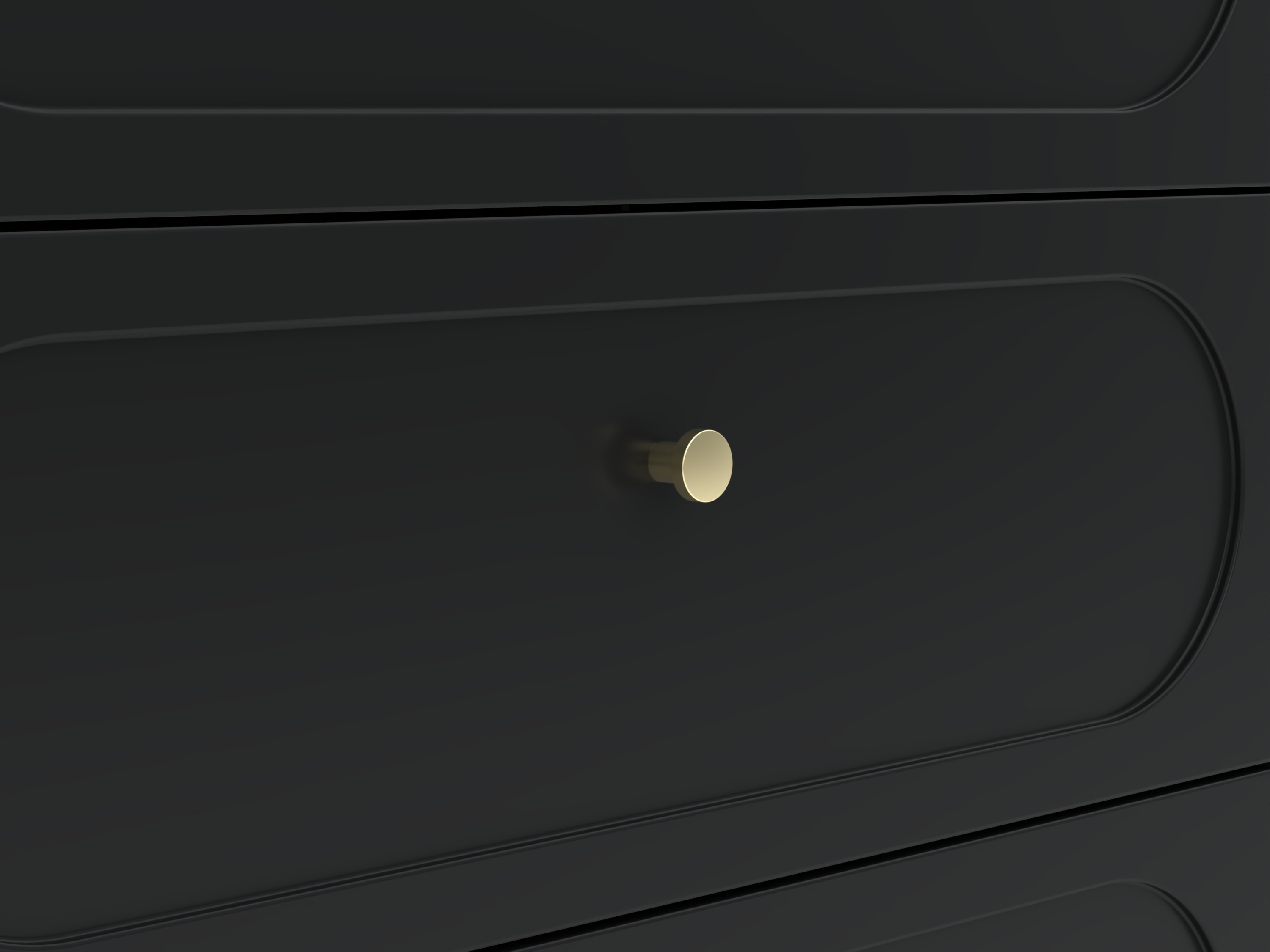 Komoda Bristol 234 (Juoda)