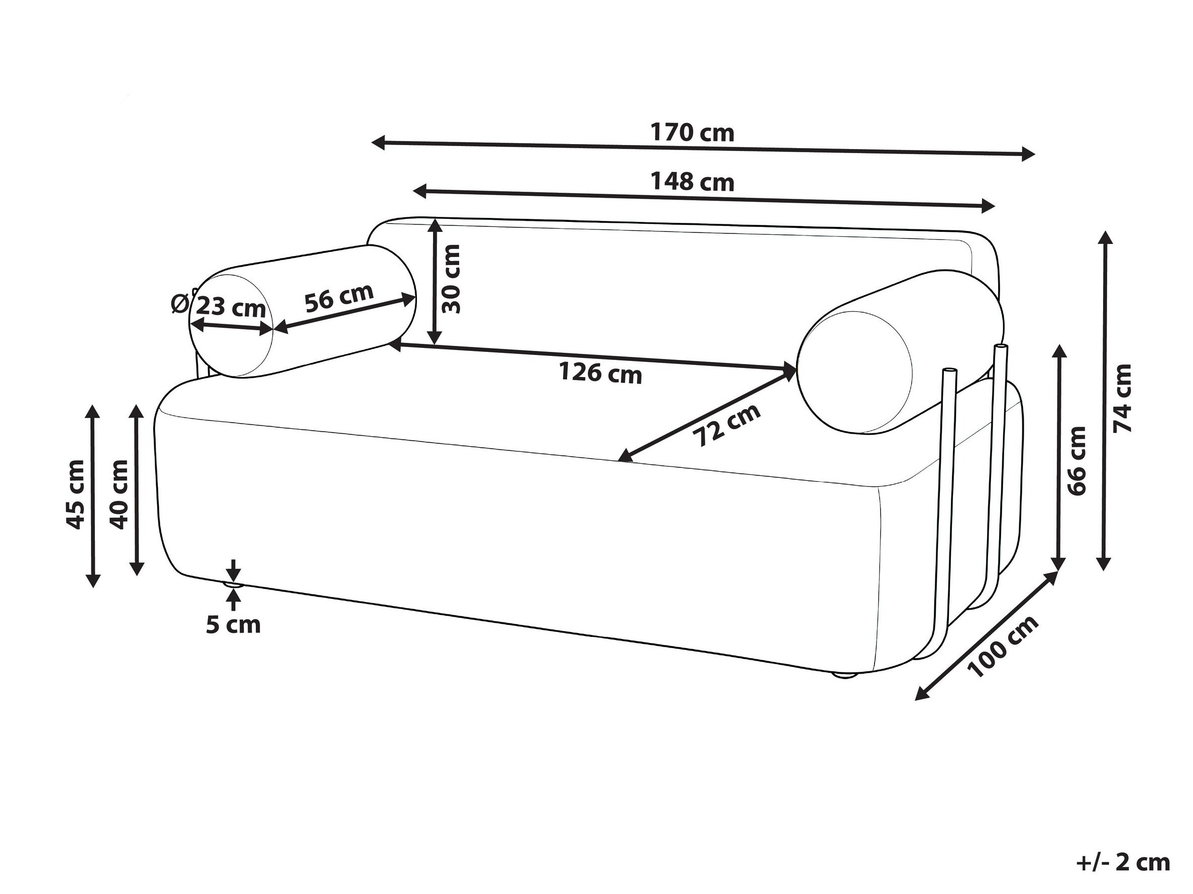 Sofa Berwyn 3094 (Balta)