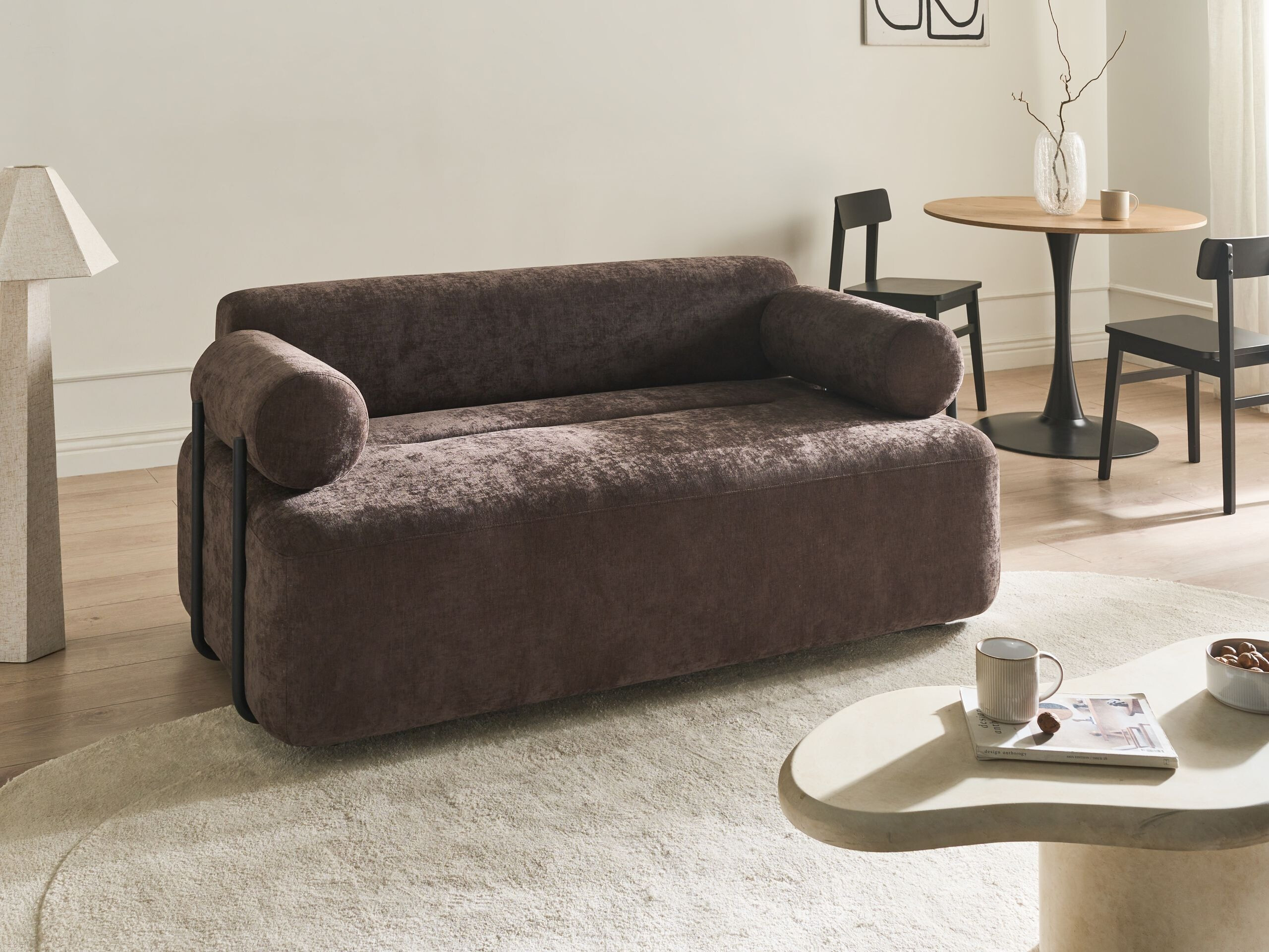 Sofa Berwyn 3094 (Tamsi ruda)
