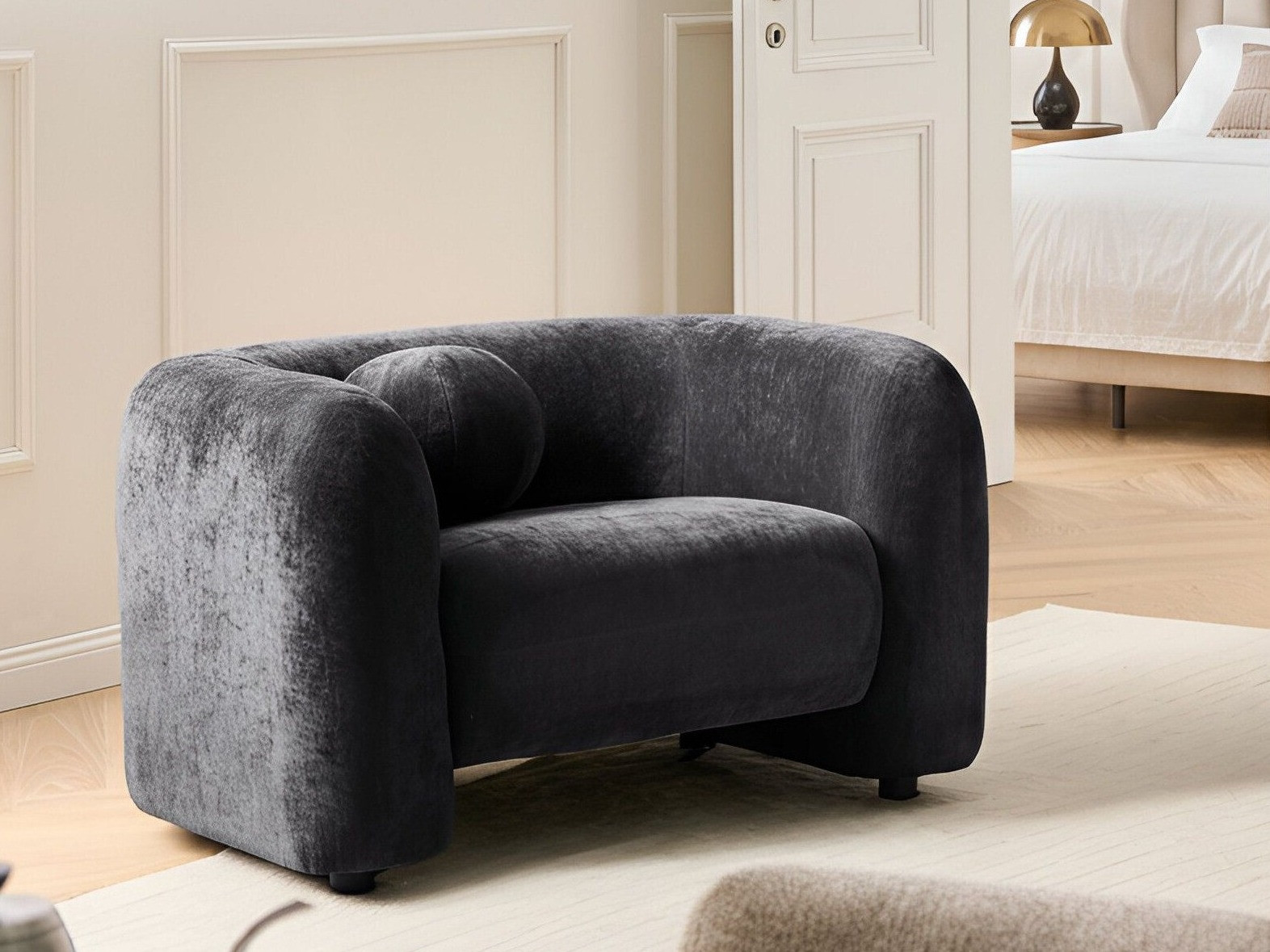 Fotelis Veselme 100 (Juoda)