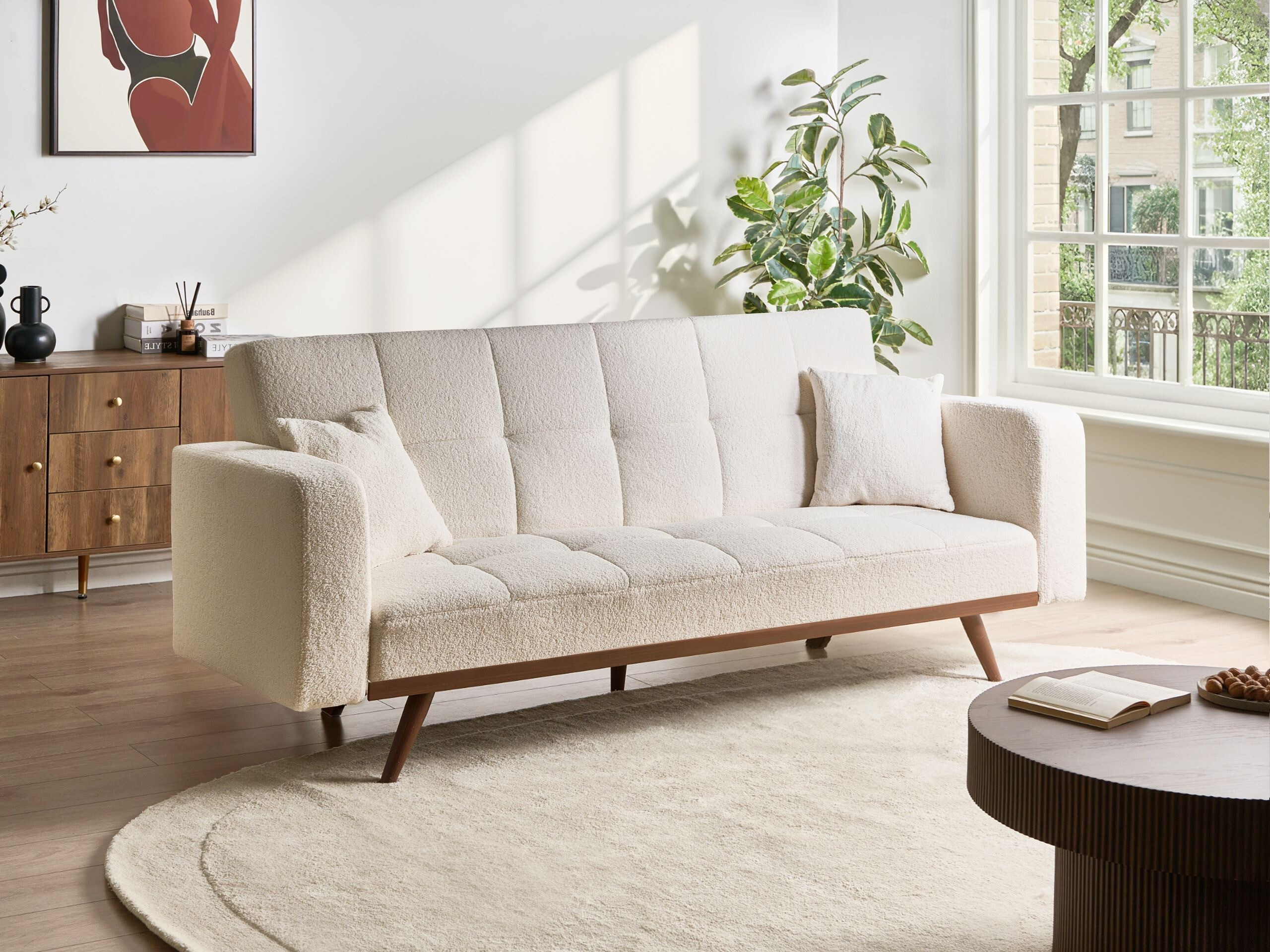 Sofa lova Berwyn 3123 (Balta)