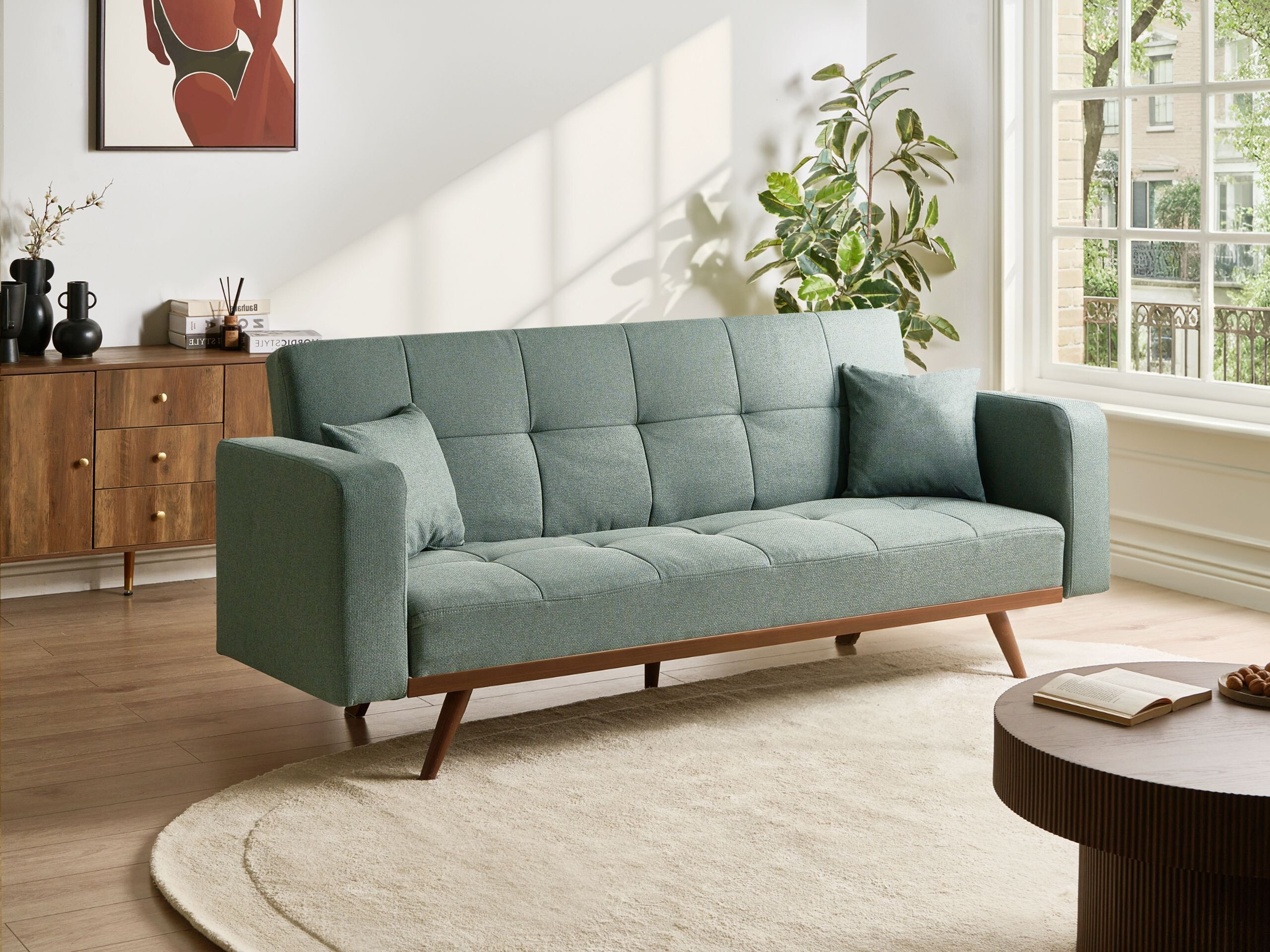 Sofa lova Berwyn 3123 (Žalia)