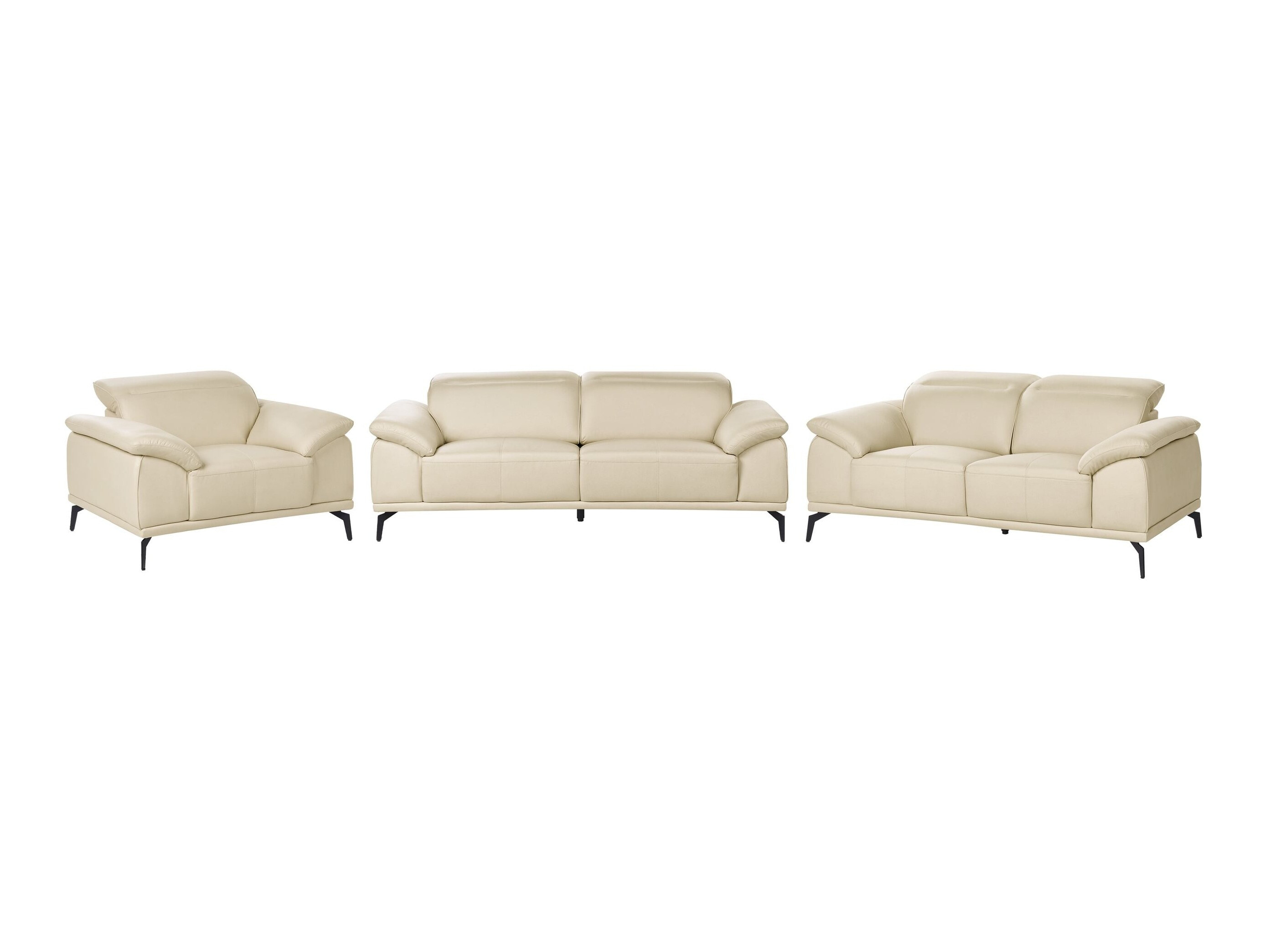 Minkštų baldų komplektas Berwyn 3127 (Smėlinė)