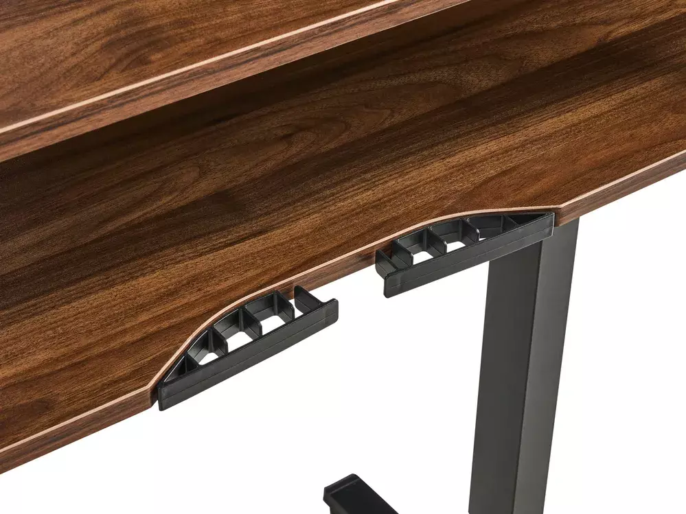 Reguliuojamo aukščio darbo stalas Berwyn 3128 (Juoda + Ruda)