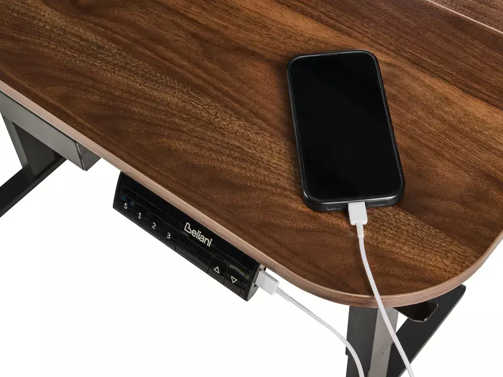 Reguliuojamo aukščio darbo stalas Berwyn 3128 (Juoda + Ruda)