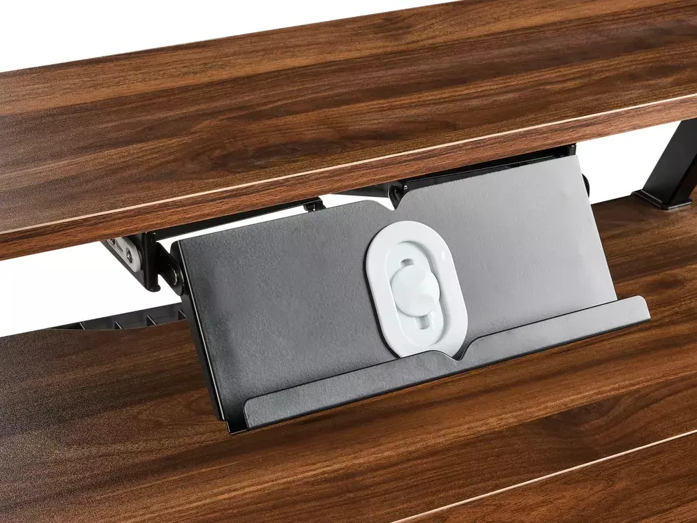 Reguliuojamo aukščio darbo stalas Berwyn 3128 (Juoda + Ruda)