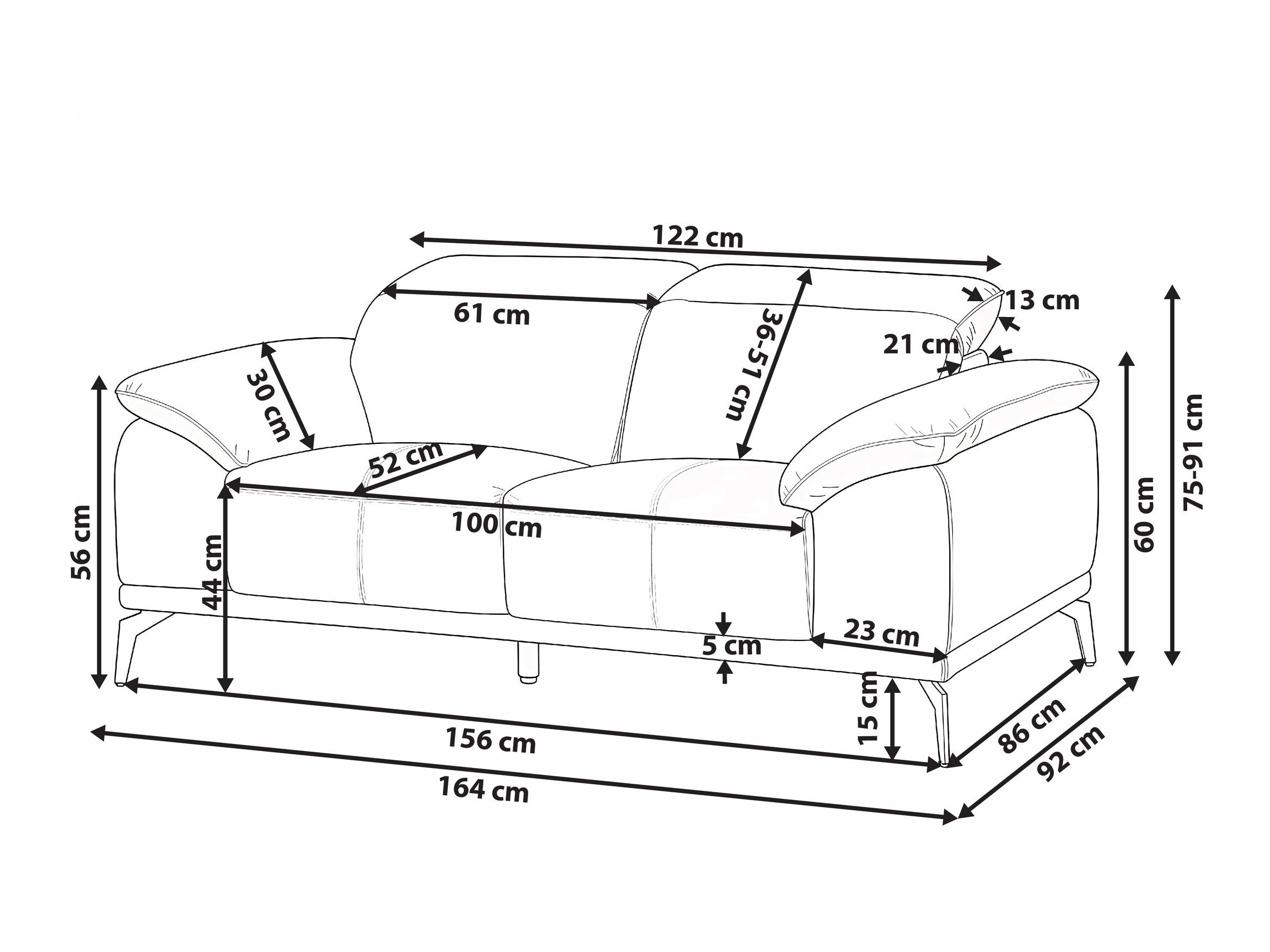 Sofa Berwyn 3125 (Smėlinė)