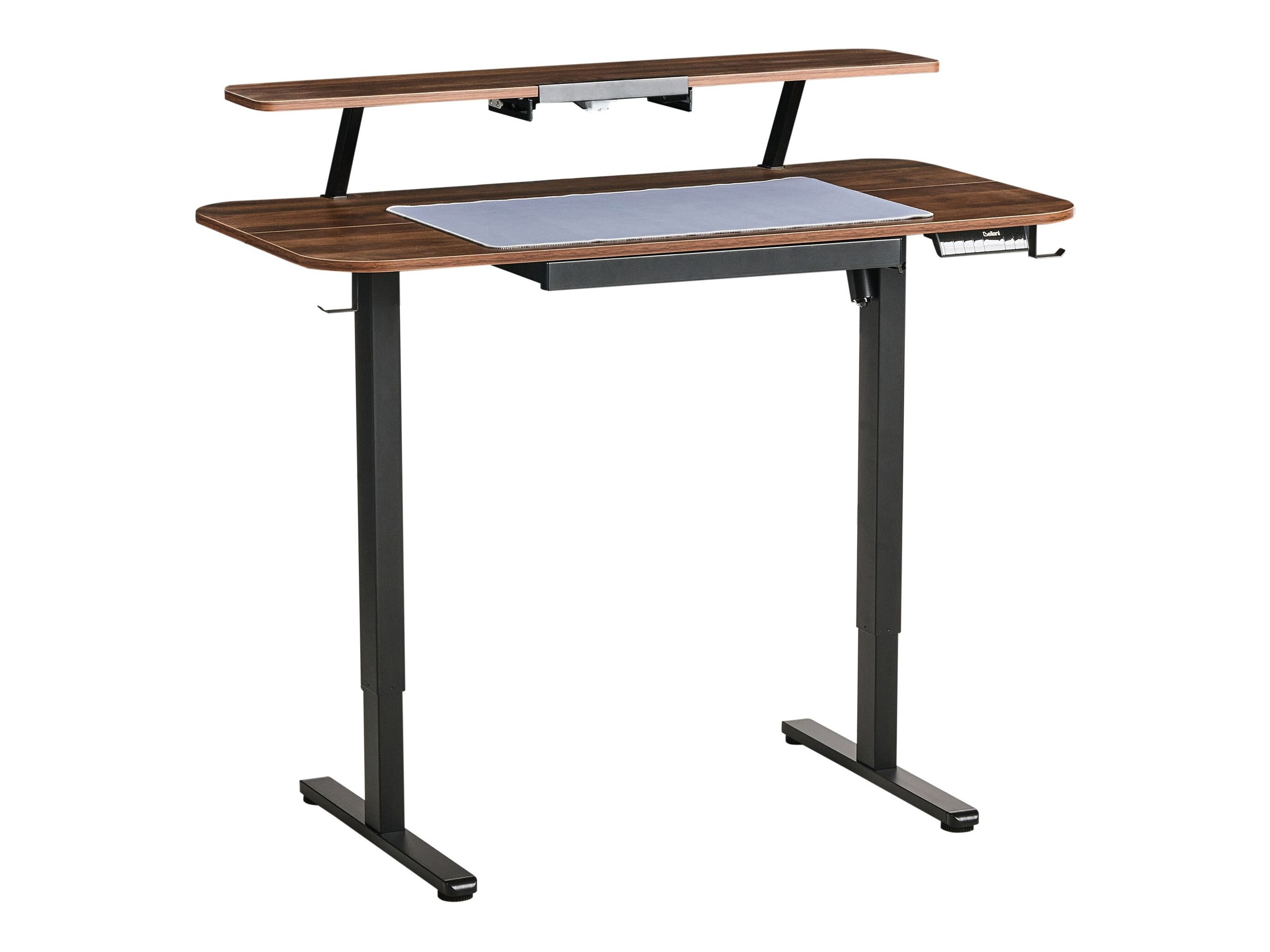 Reguliuojamo aukščio darbo stalas Berwyn 3128 (Juoda + Ruda)