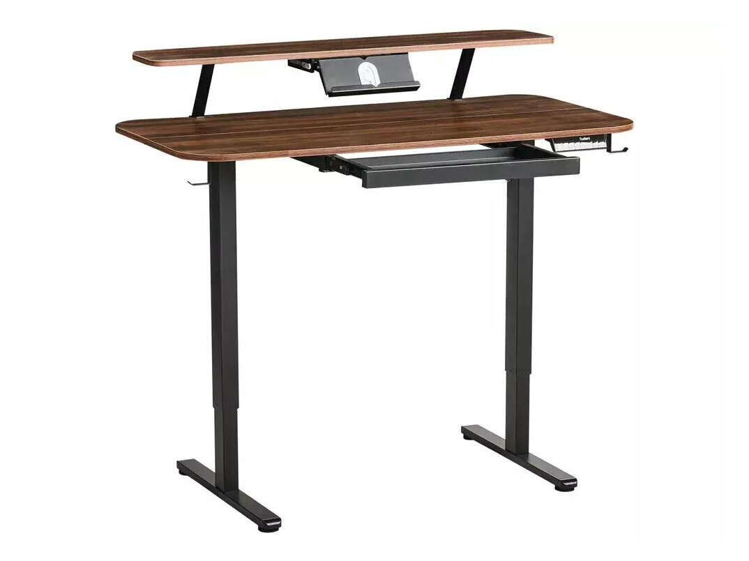 Reguliuojamo aukščio darbo stalas Berwyn 3128 (Juoda + Ruda)