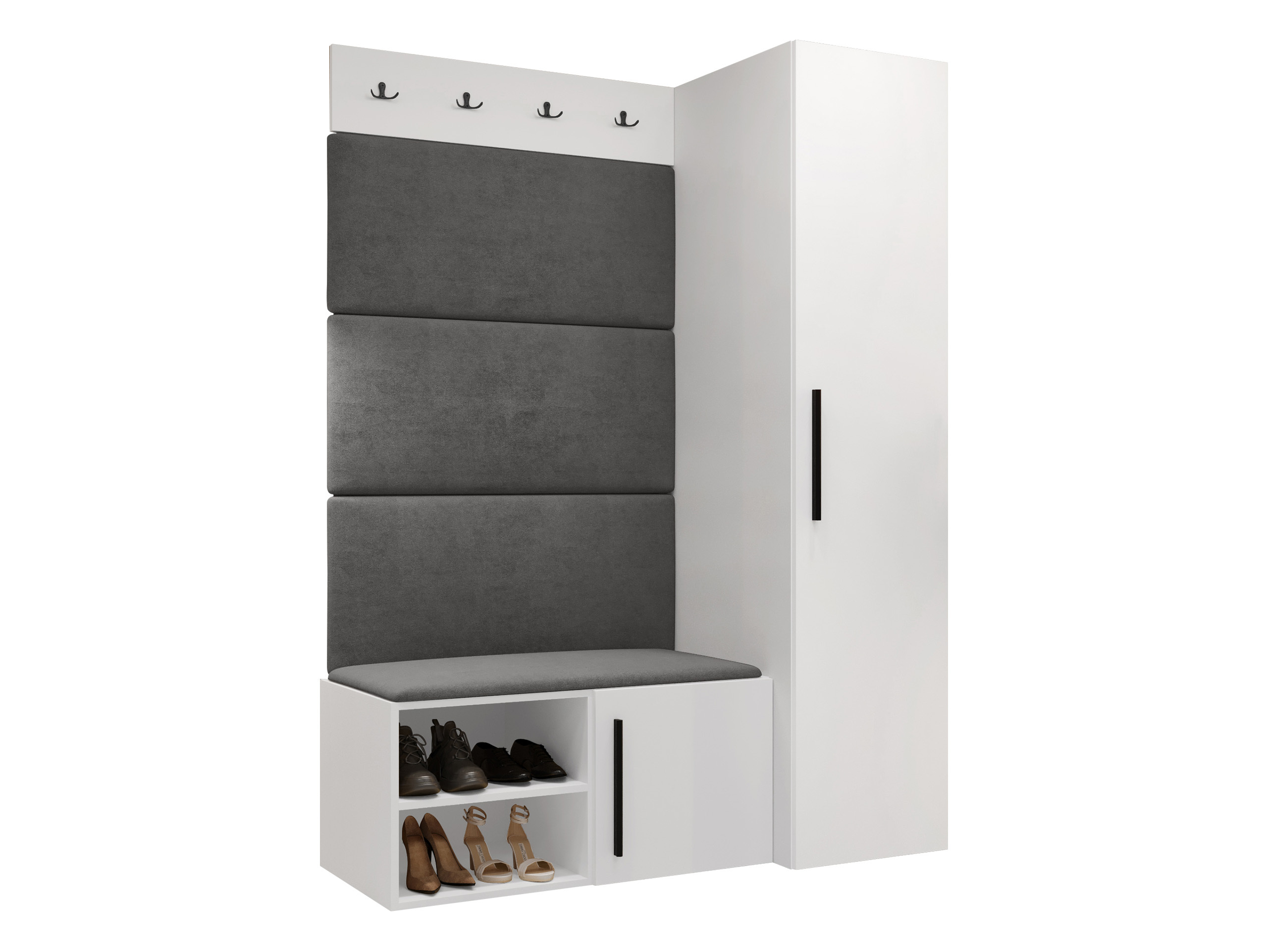 Prieškambario komplektas Nitos II (Balta)