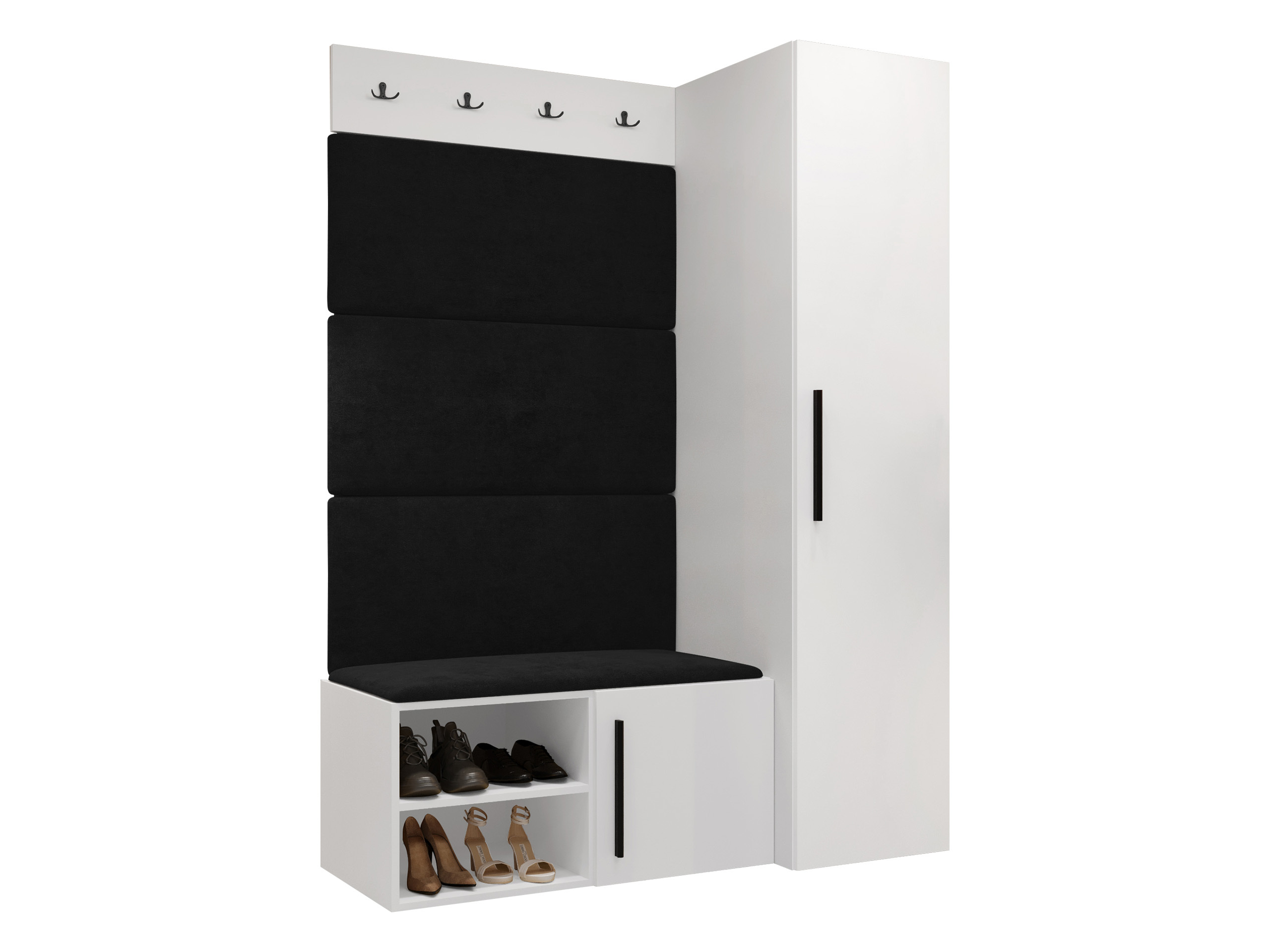 Prieškambario komplektas Nitos II (Balta)