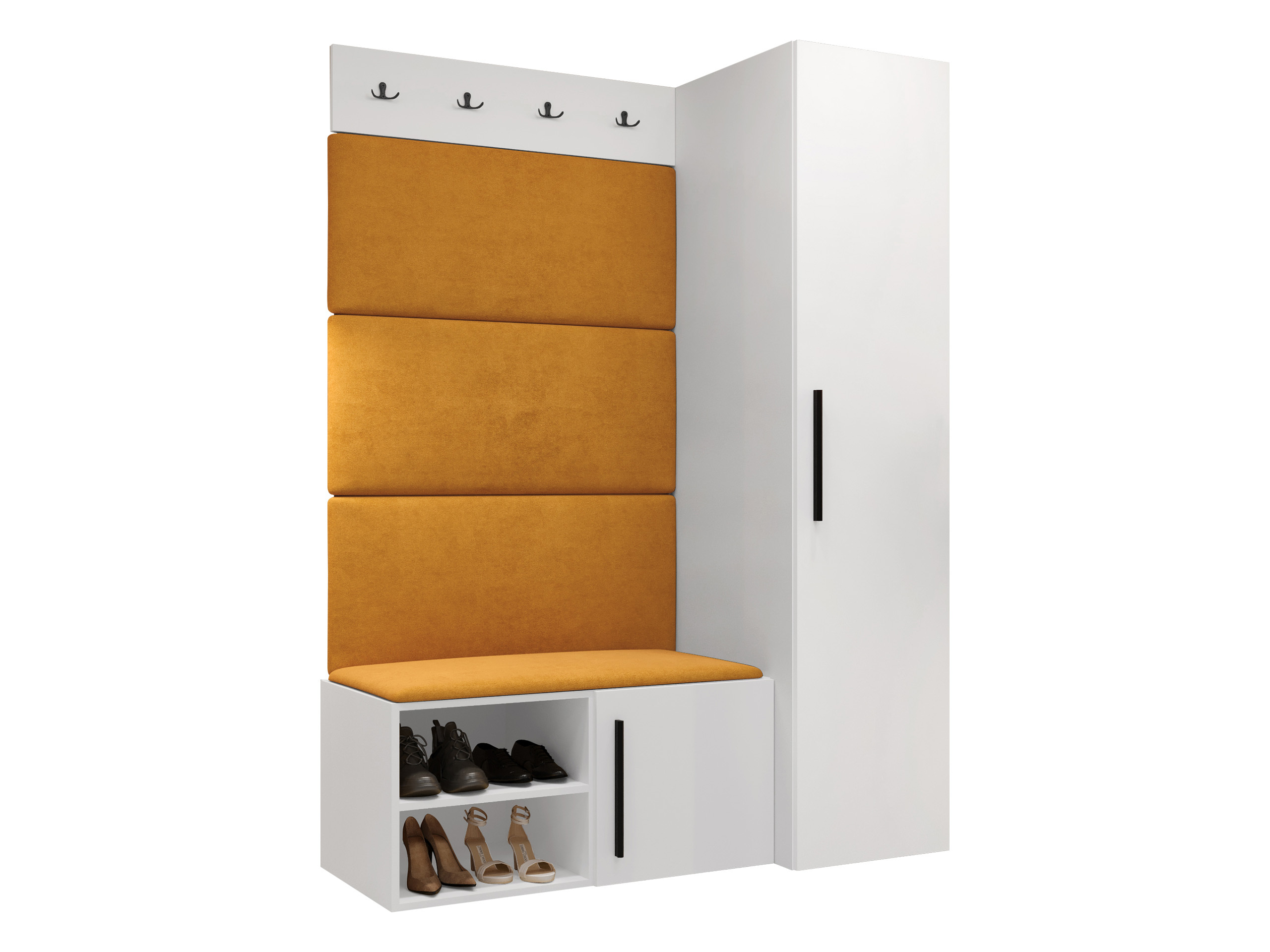 Prieškambario komplektas Nitos II (Balta)