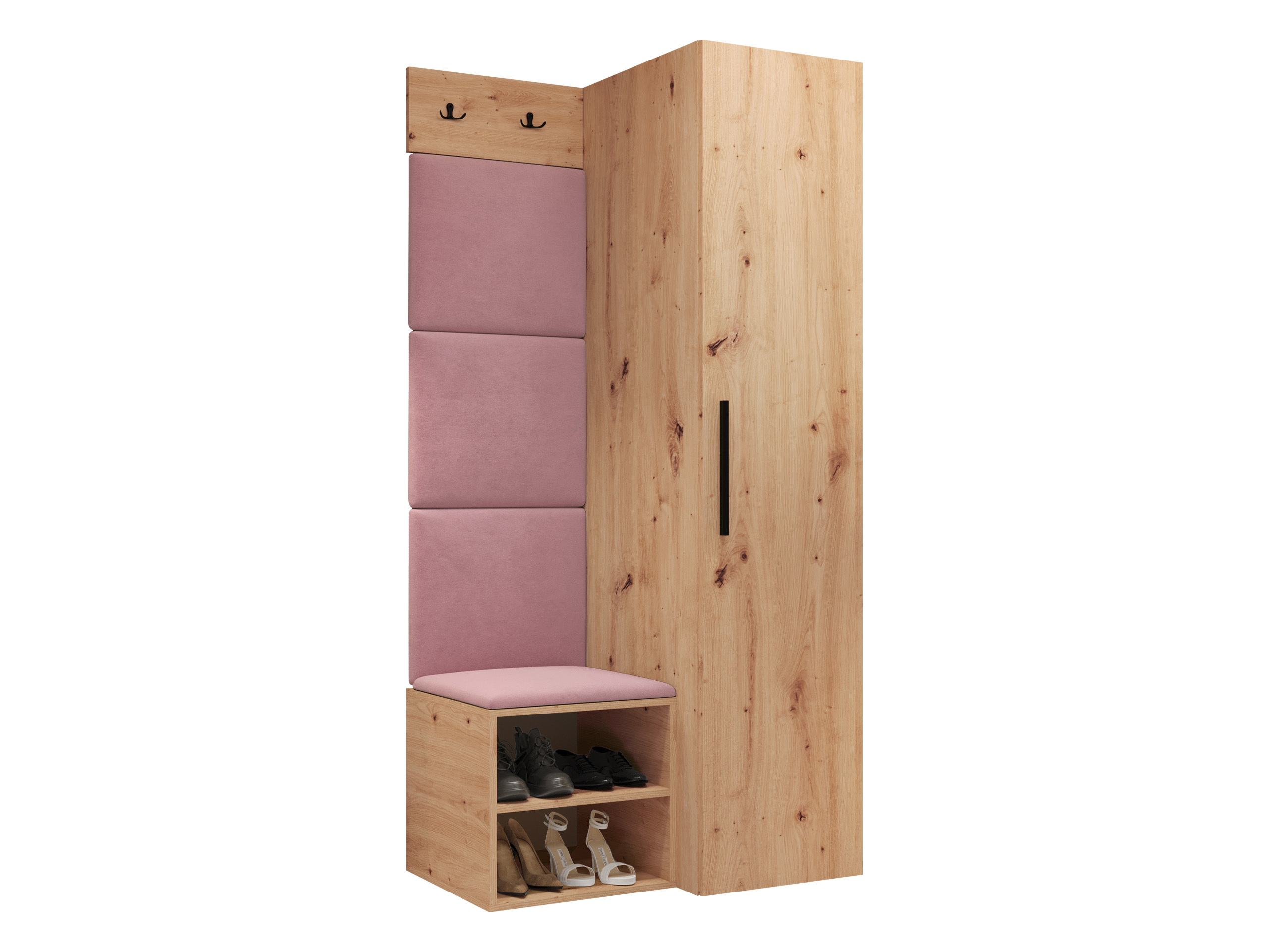 Prieškambario komplektas Nitos III (Artisan ąžuolas)