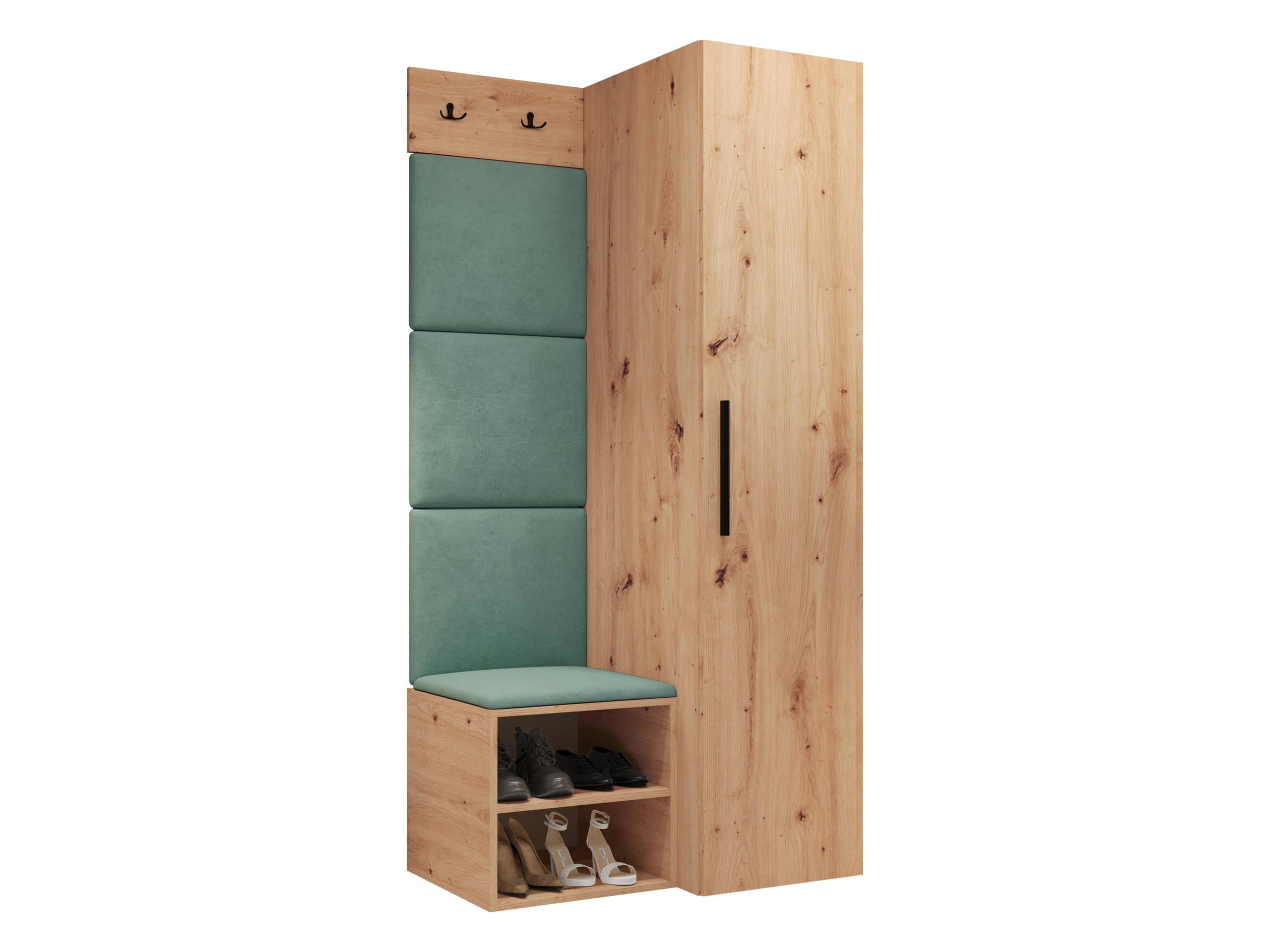 Prieškambario komplektas Nitos III (Artisan ąžuolas)