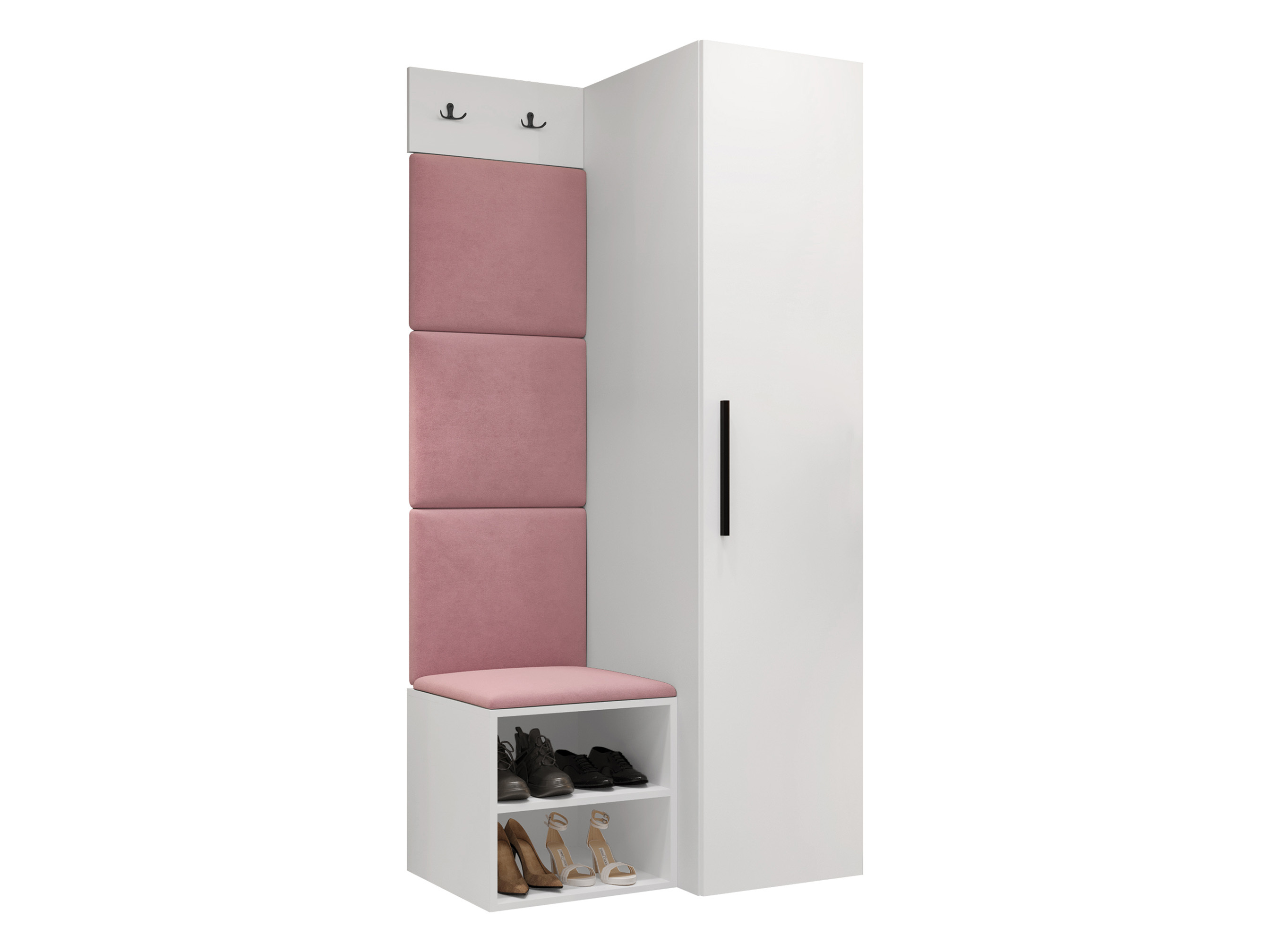 Prieškambario komplektas Nitos III (Balta)