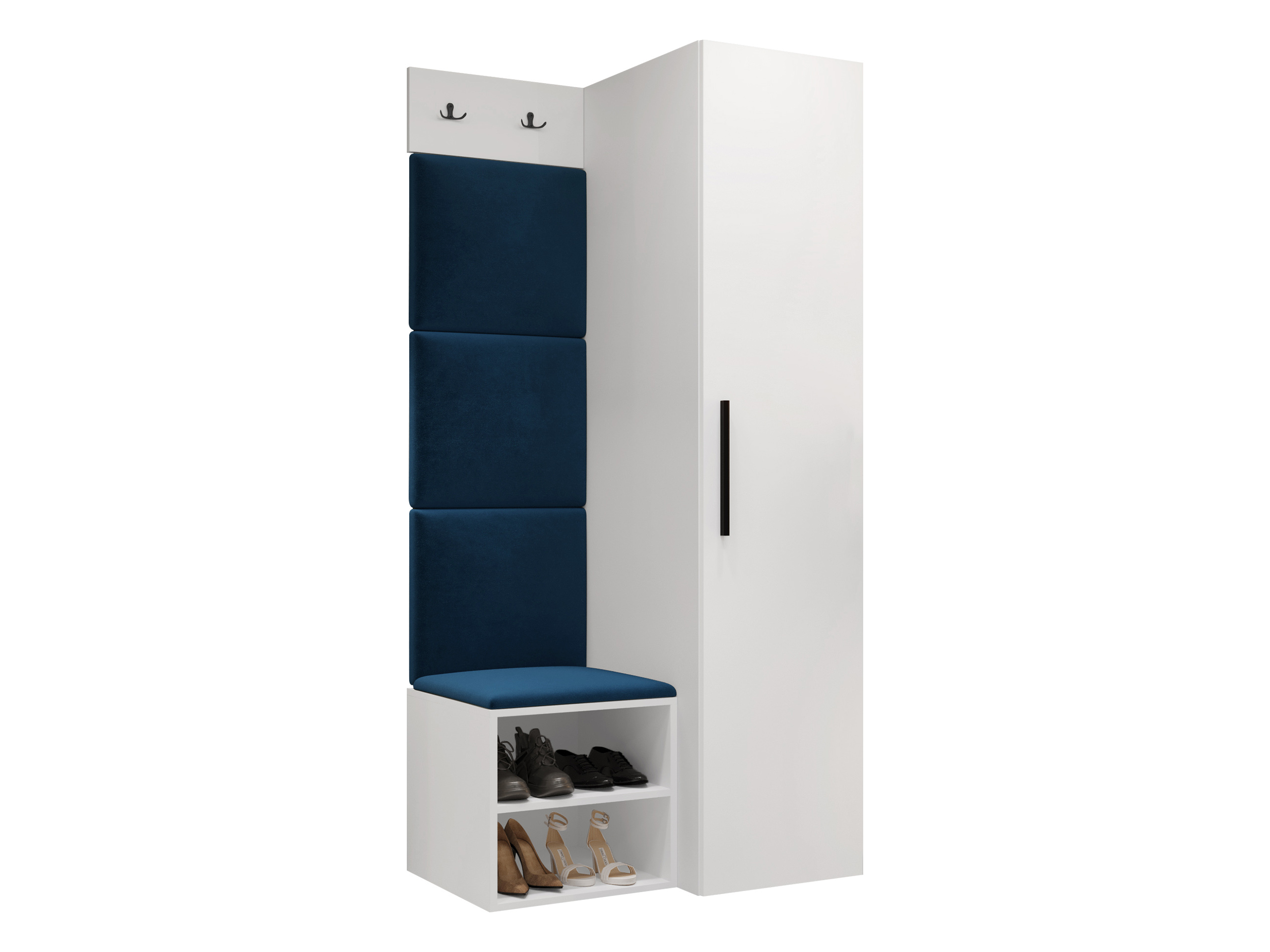 Prieškambario komplektas Nitos III (Balta)