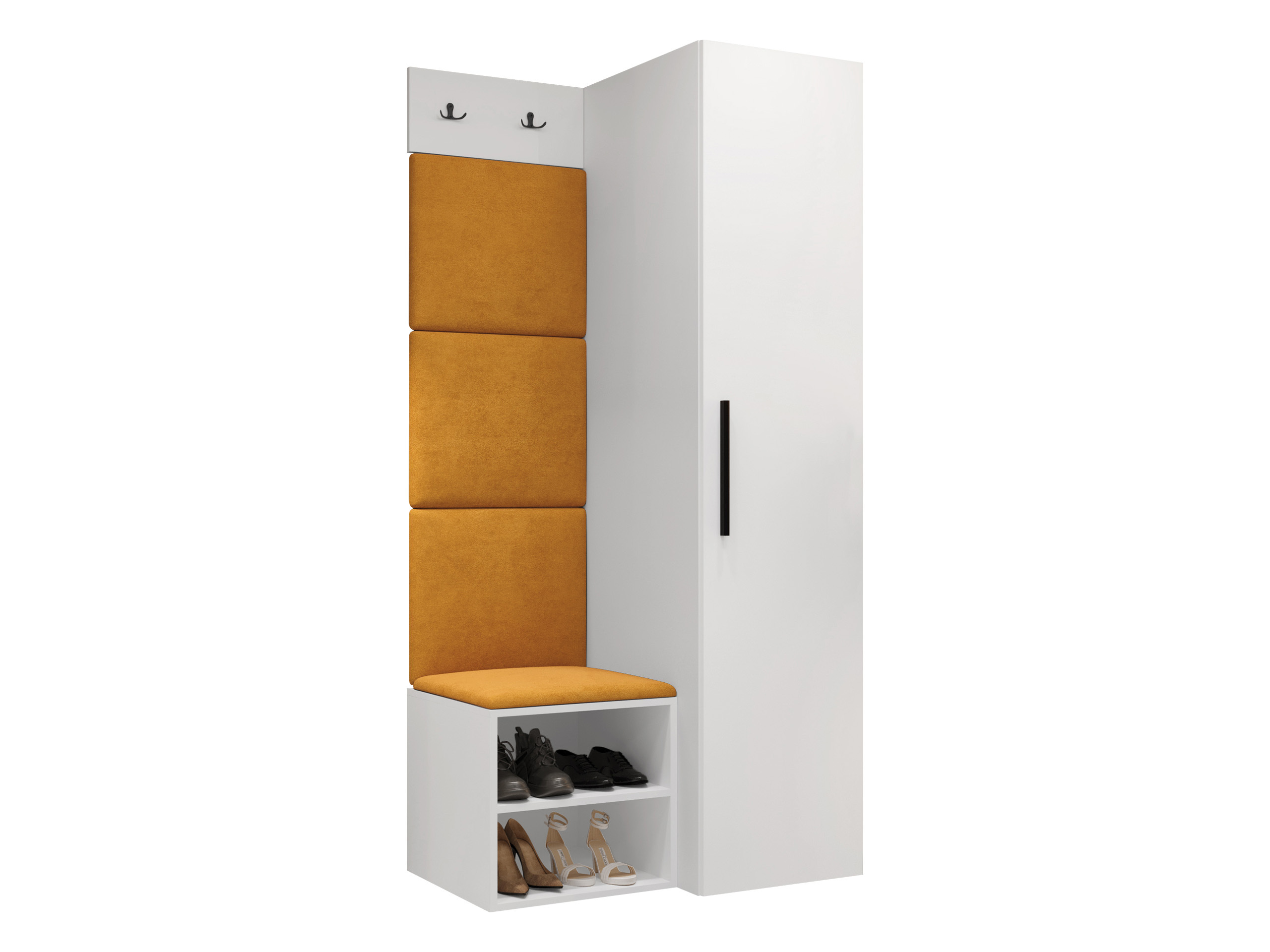 Prieškambario komplektas Nitos III (Balta)