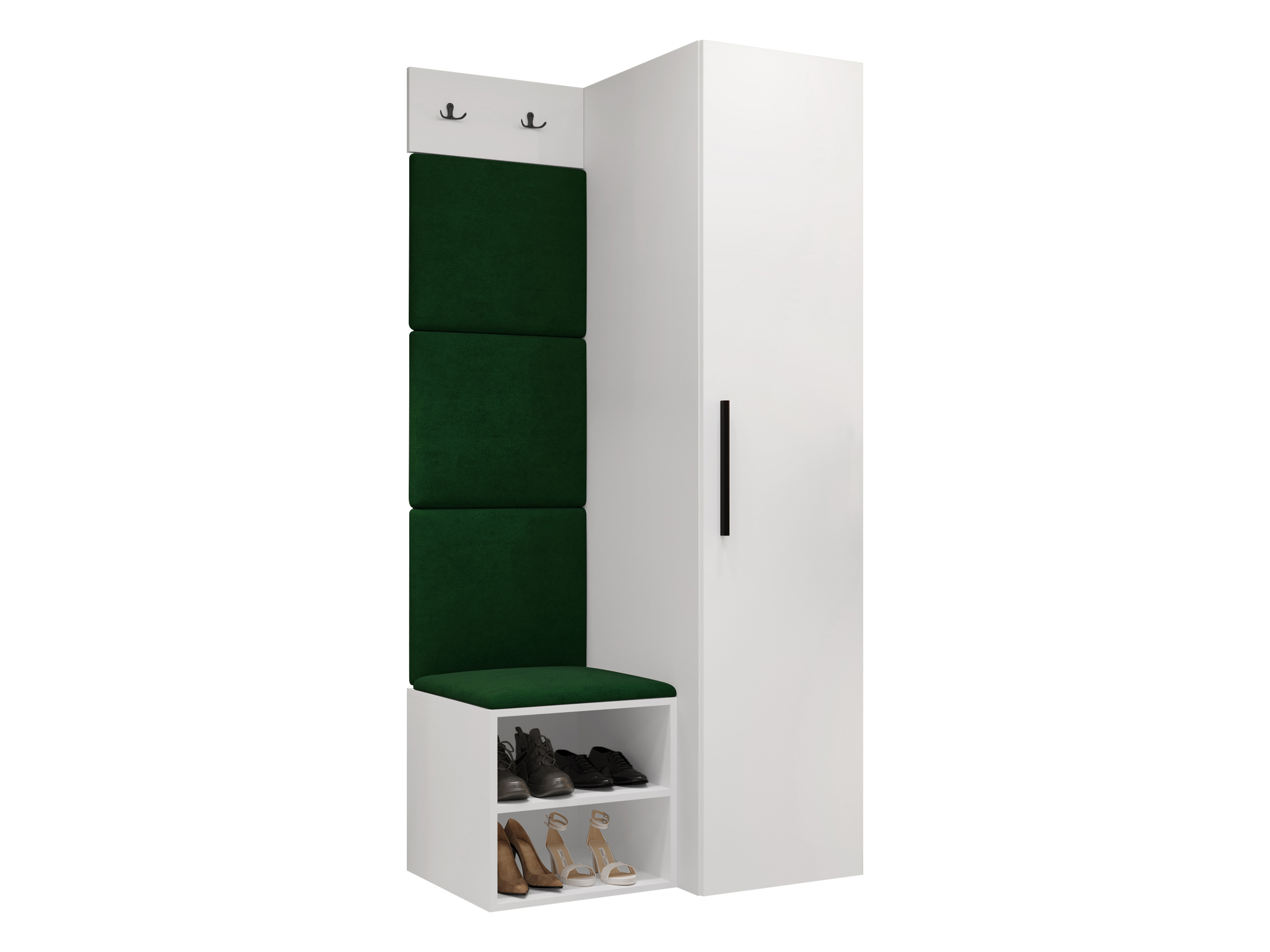 Prieškambario komplektas Nitos III (Balta)