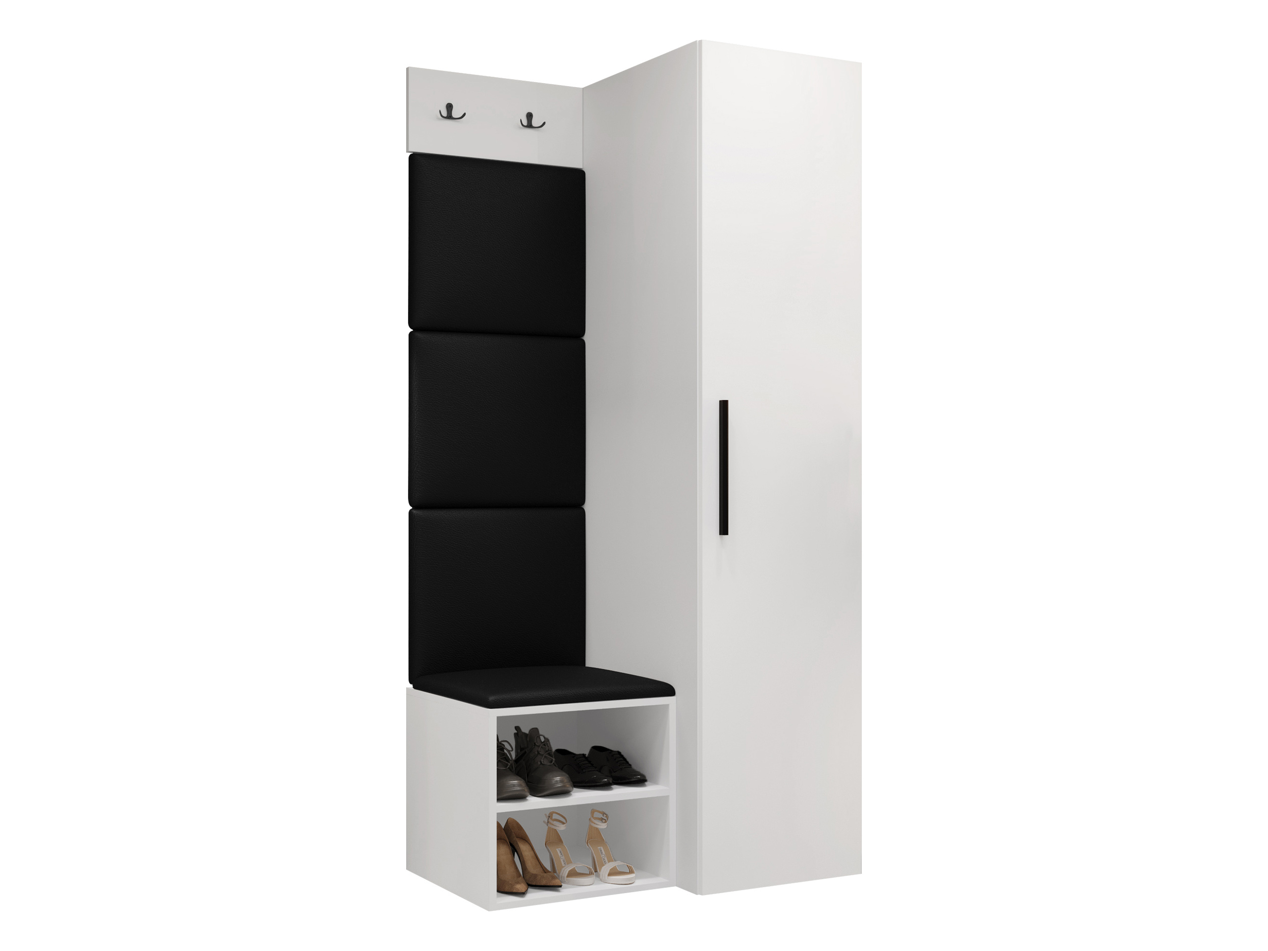 Prieškambario komplektas Nitos III (Balta)