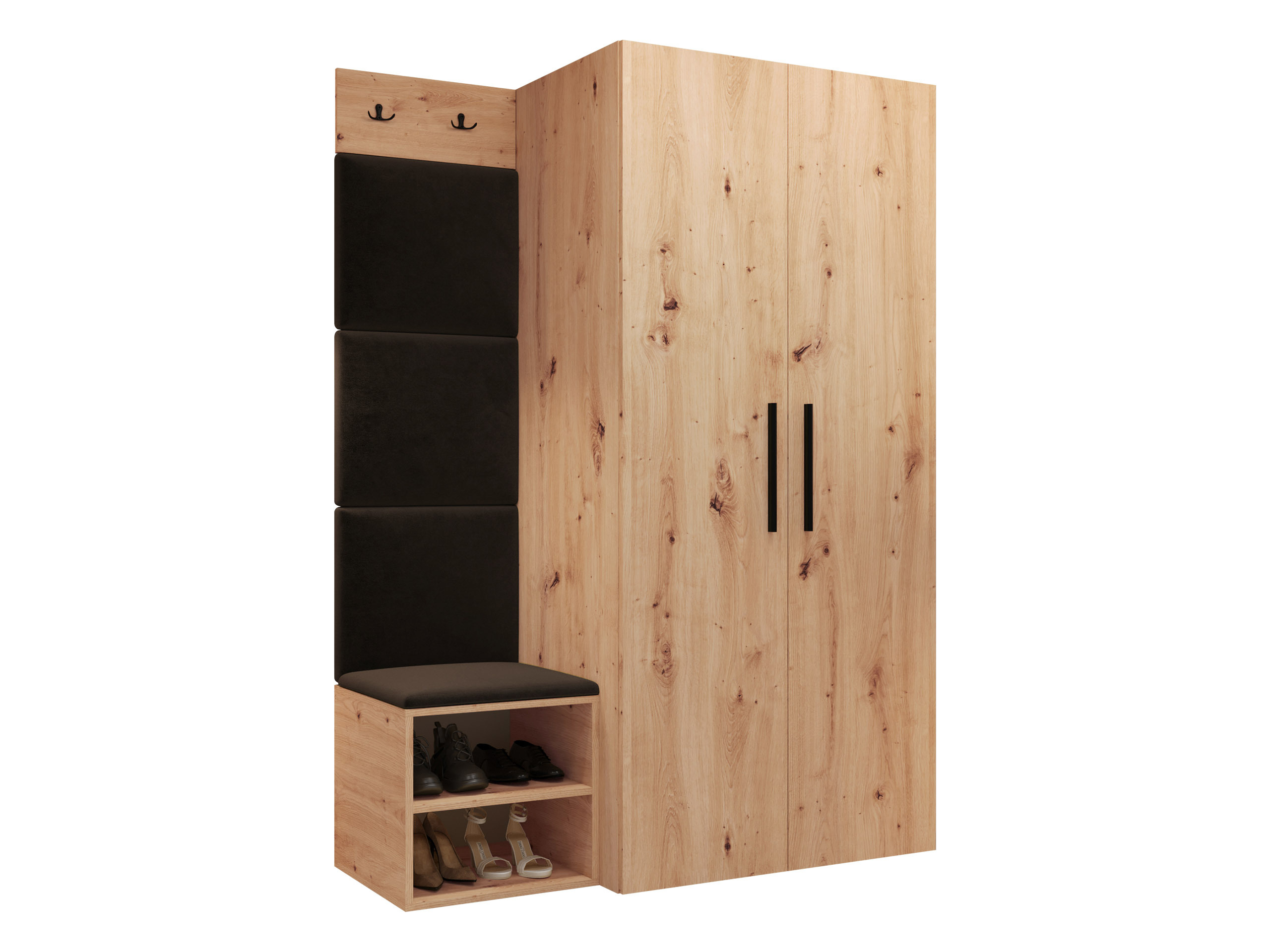 Prieškambario komplektas Nitos IV (Artisan ąžuolas)