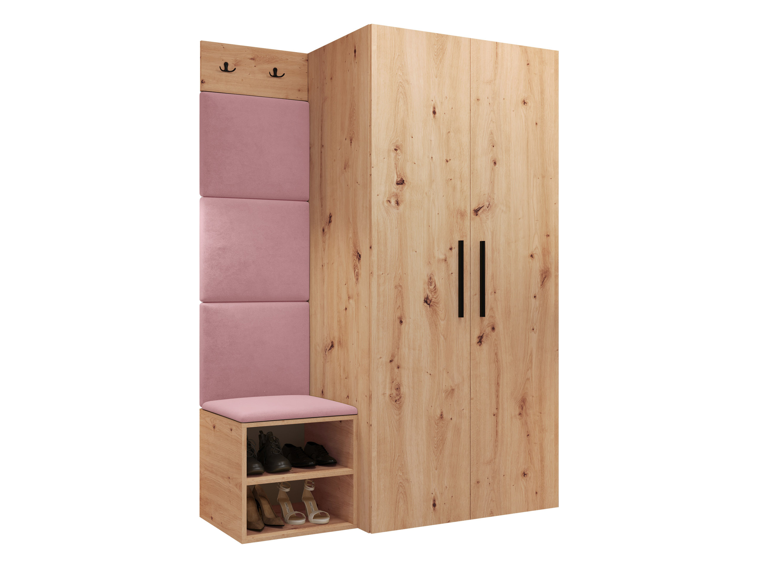 Prieškambario komplektas Nitos IV (Artisan ąžuolas)