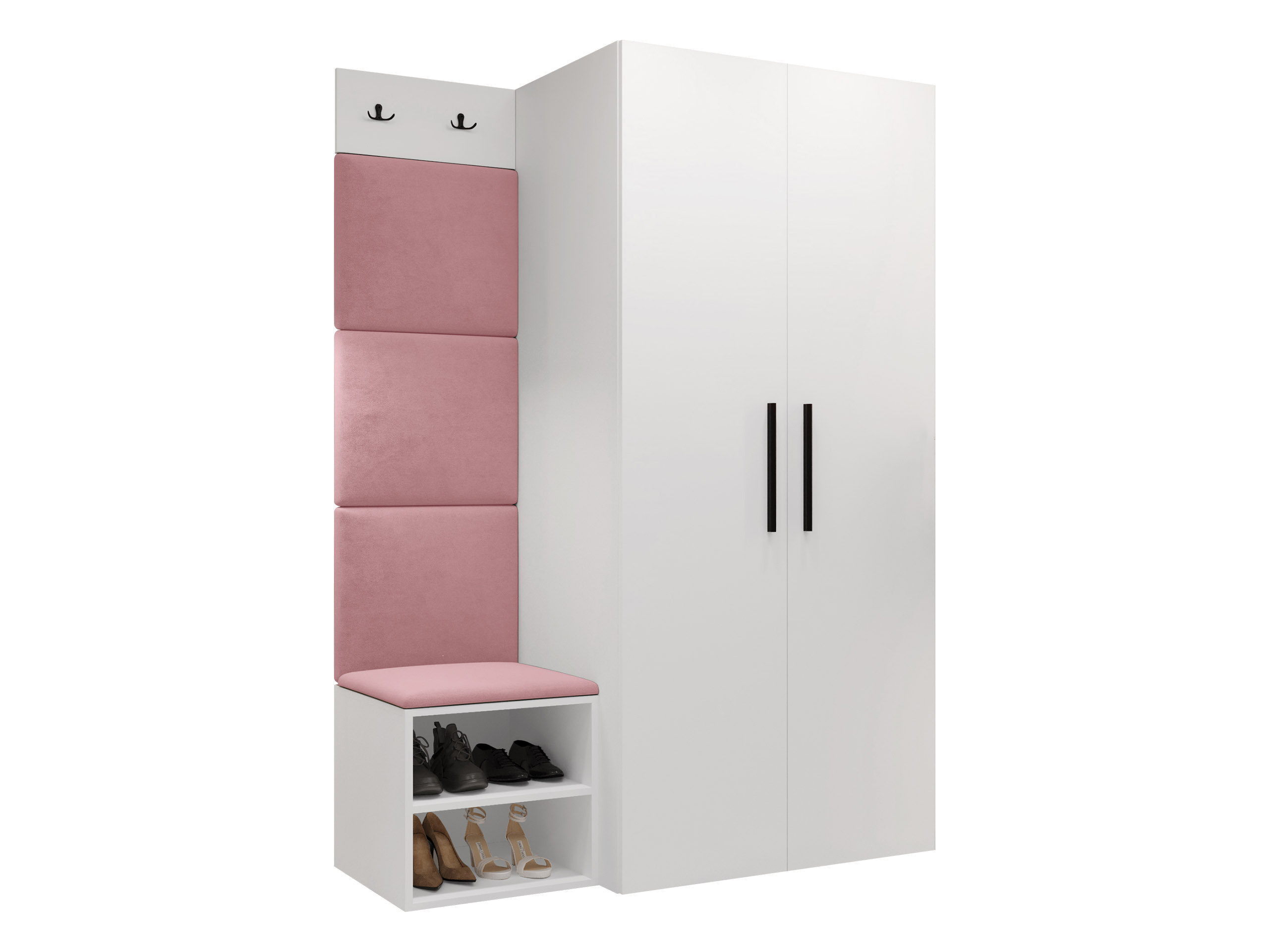 Prieškambario komplektas Nitos IV (Balta)