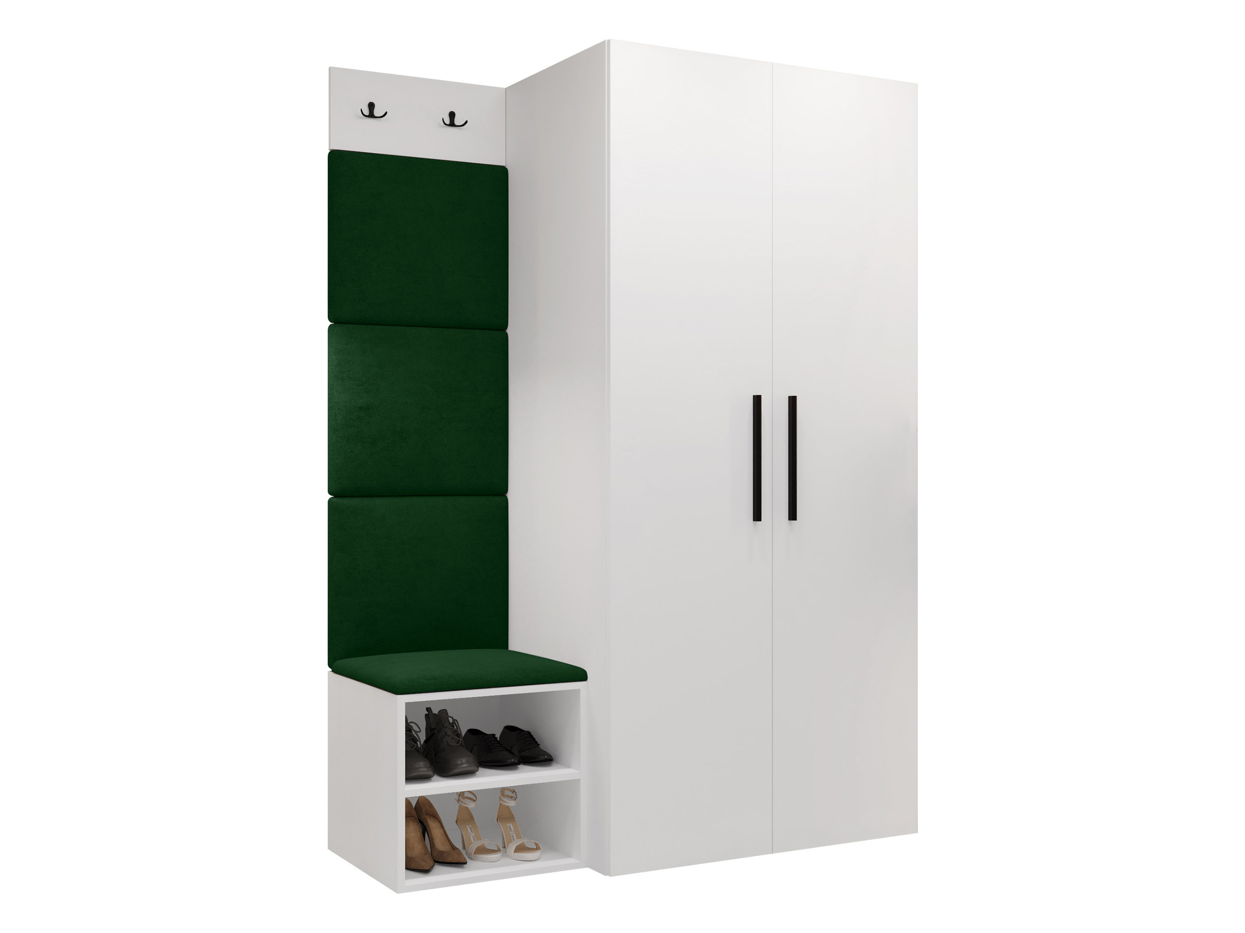 Prieškambario komplektas Nitos IV (Balta)