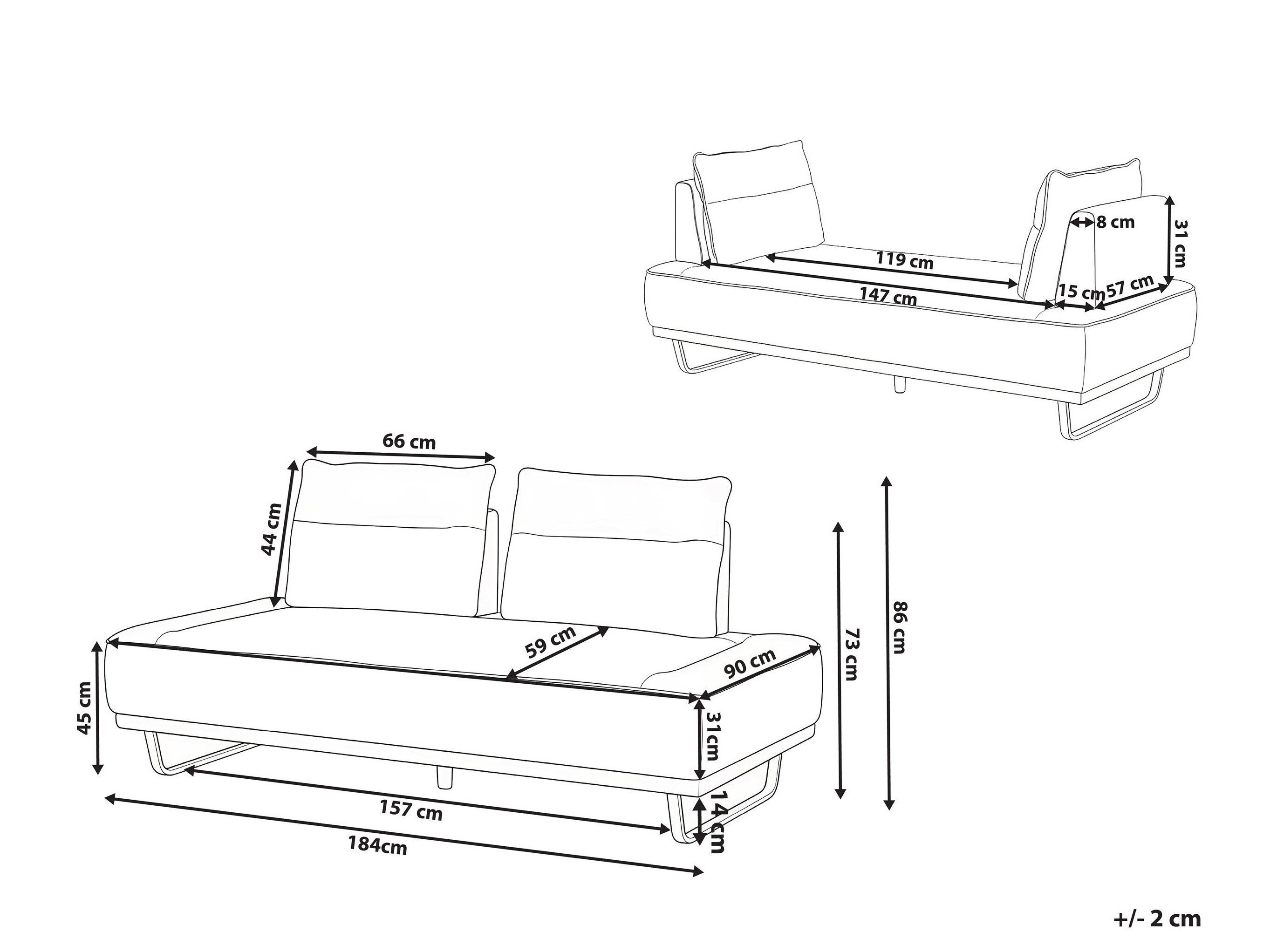 Sofa Berwyn 3052 (Pilka)
