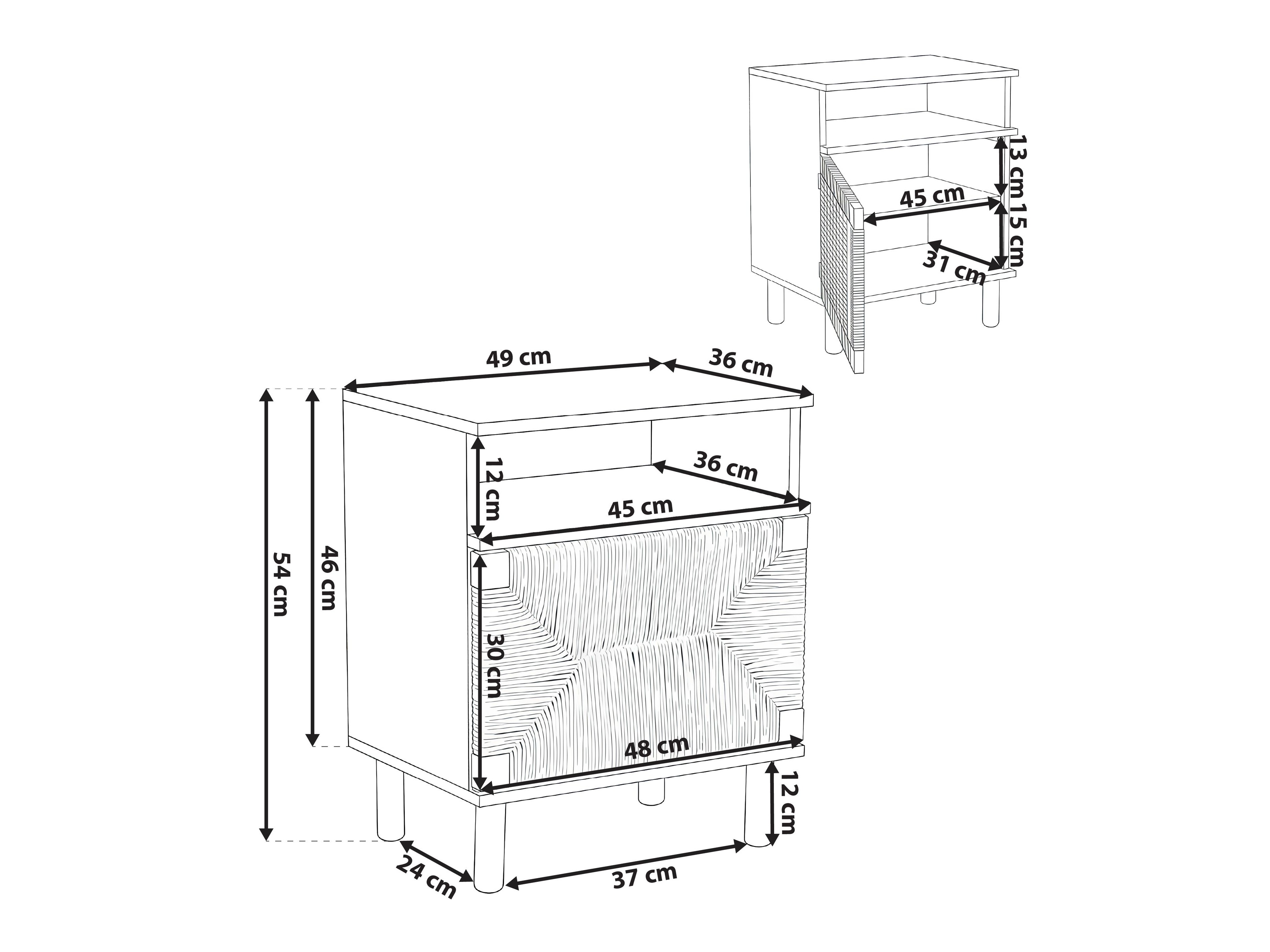 Naktinis staliukas Ruvmoro 102