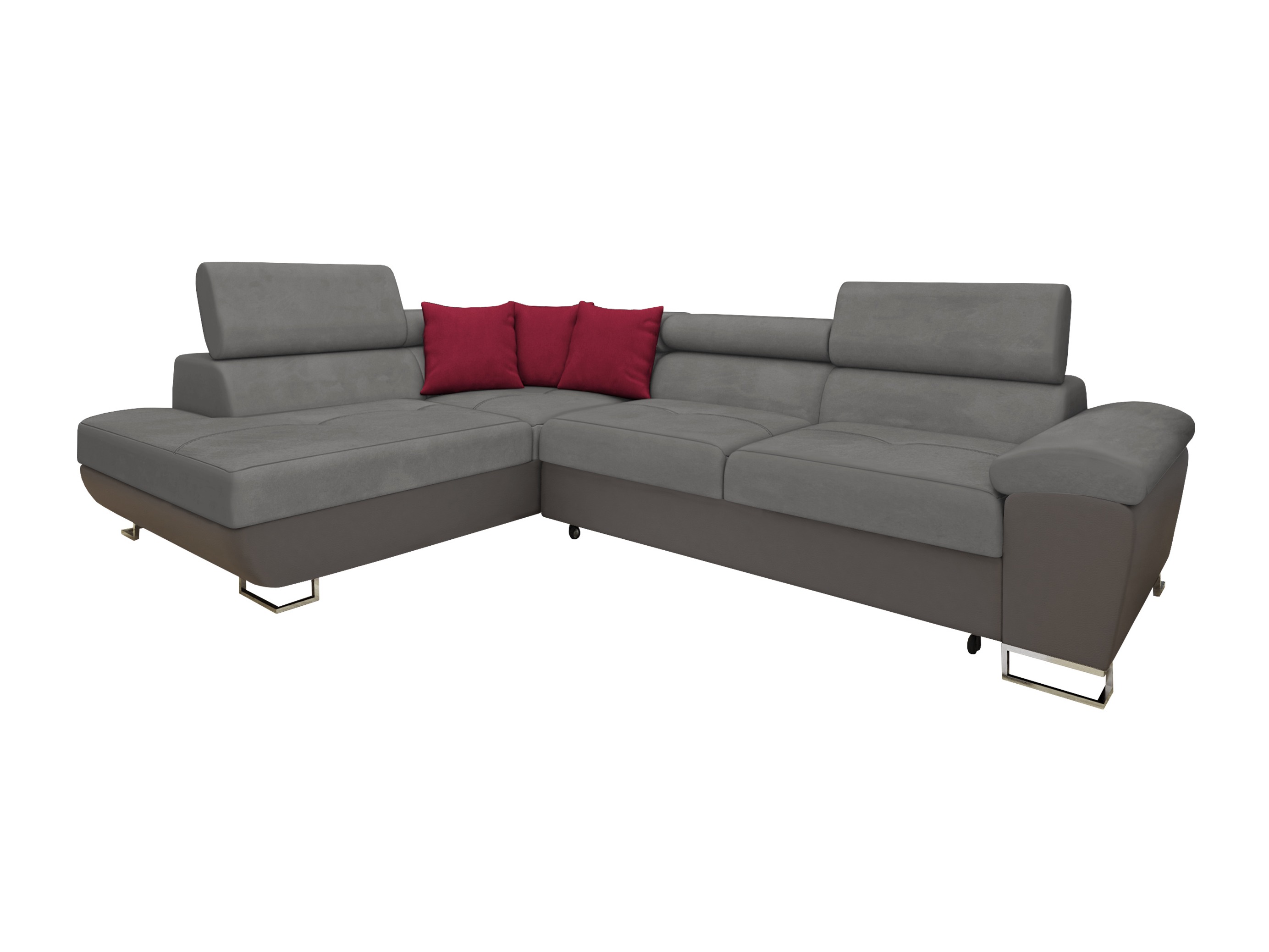Minkštas kampas Comfivo Ruta II (Soft 029 + Uttario Velvet 2971 + Kronos 02)