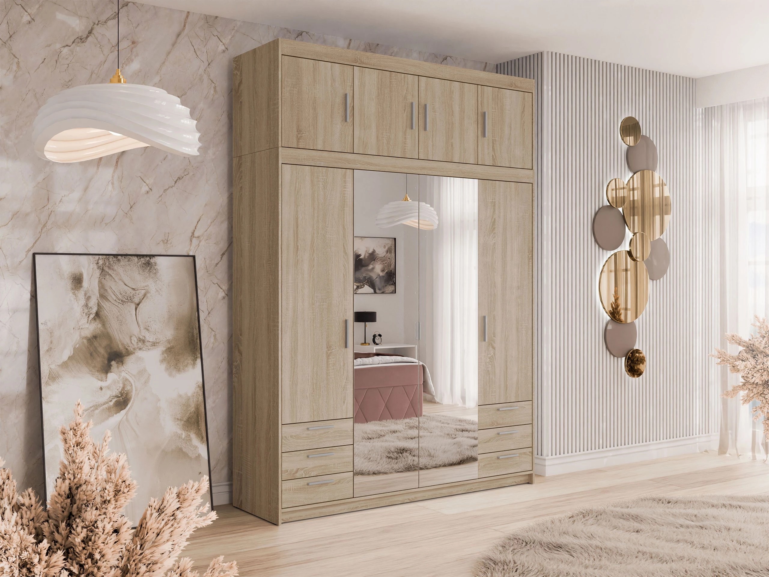 Spinta Novduni 120 (Sonomos ąžuolas)