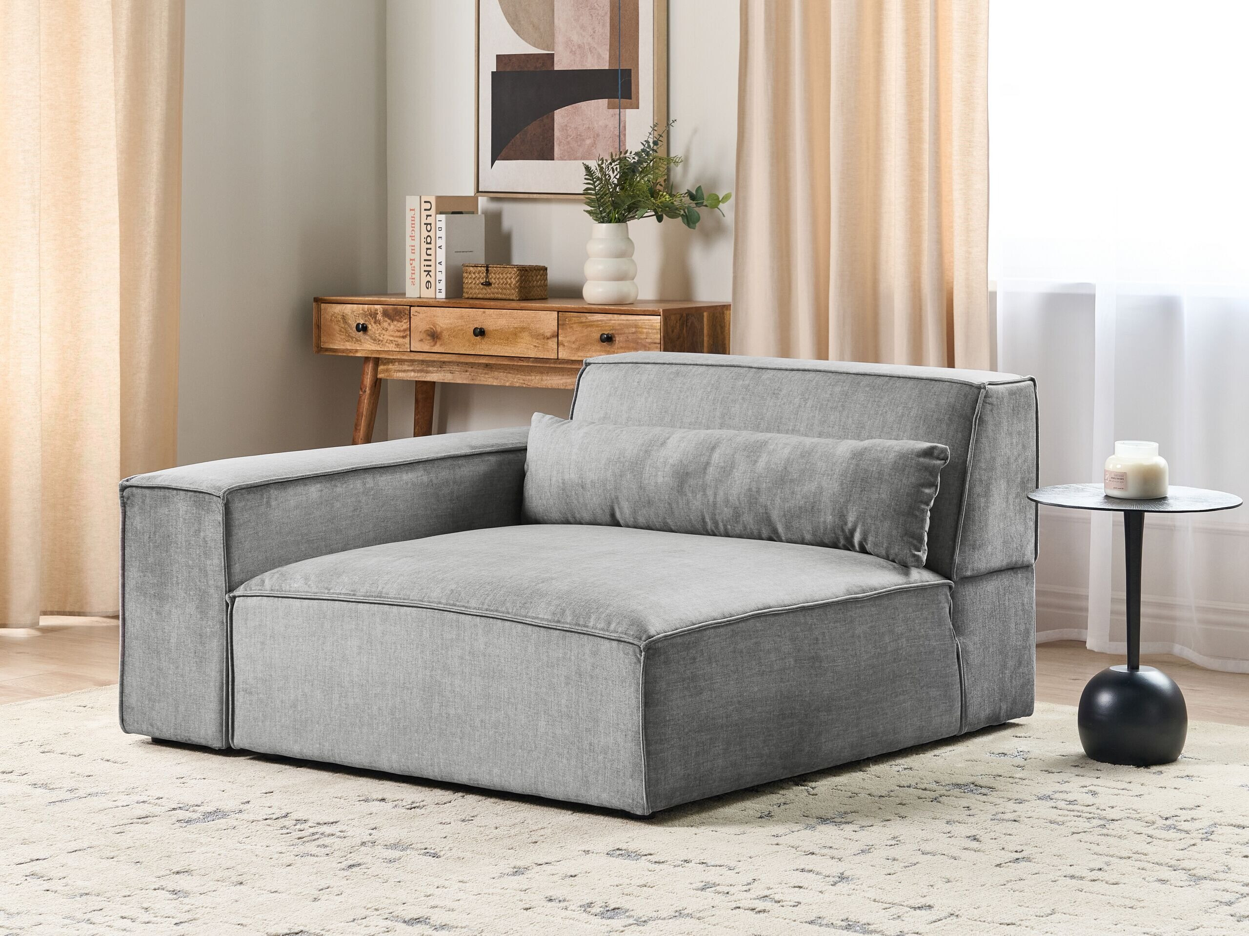 Modulinis fotelis Tivsora 105 (Pilka)