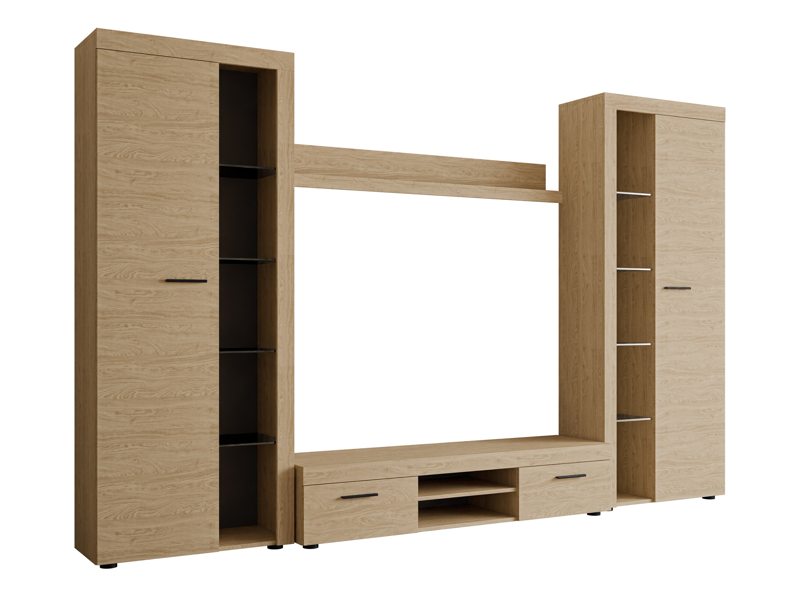 Svetainės komplektas Soca II (Ąžuolas)