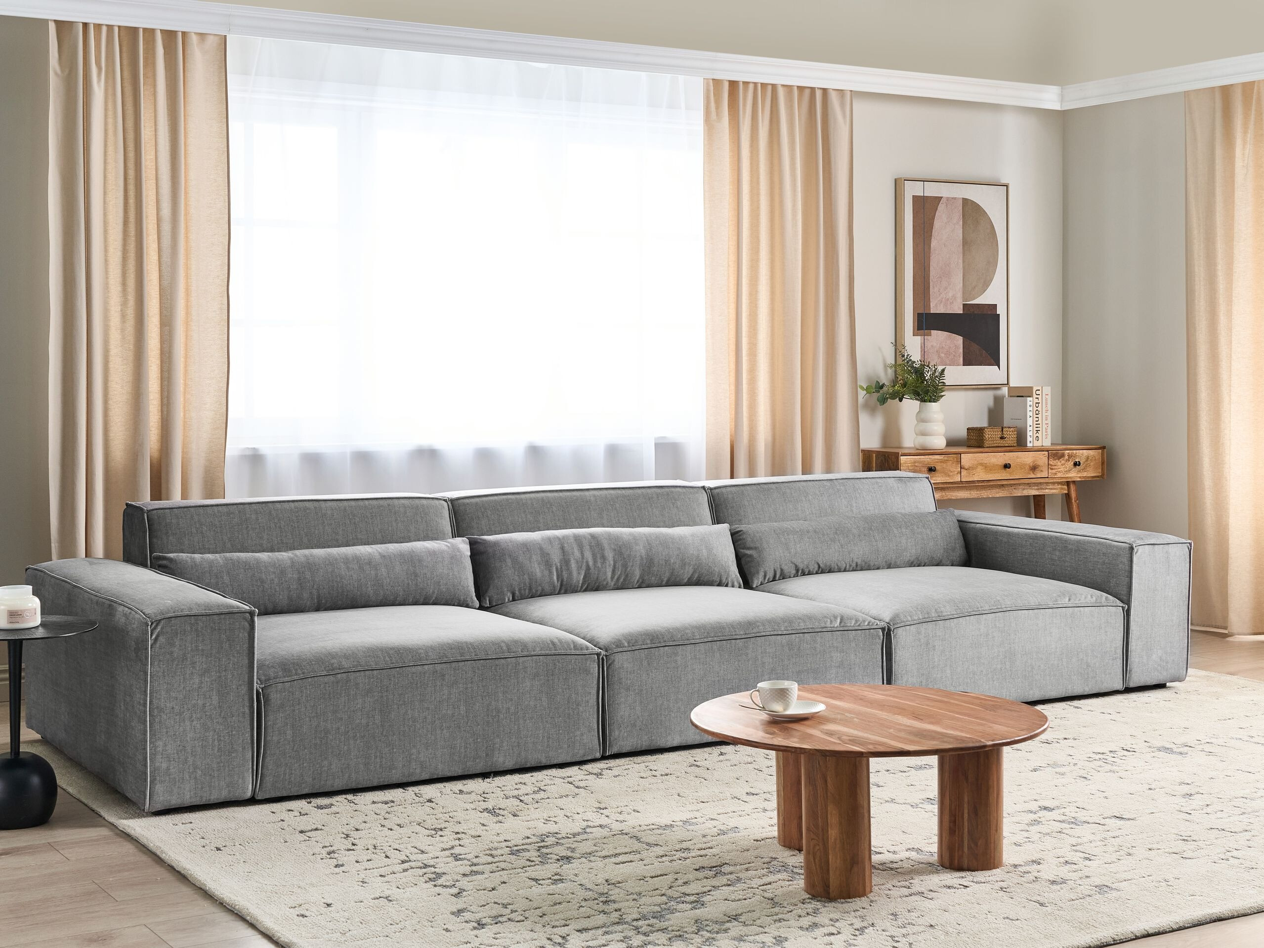 Modulinė sofa Tivsora 106 (Pilka)