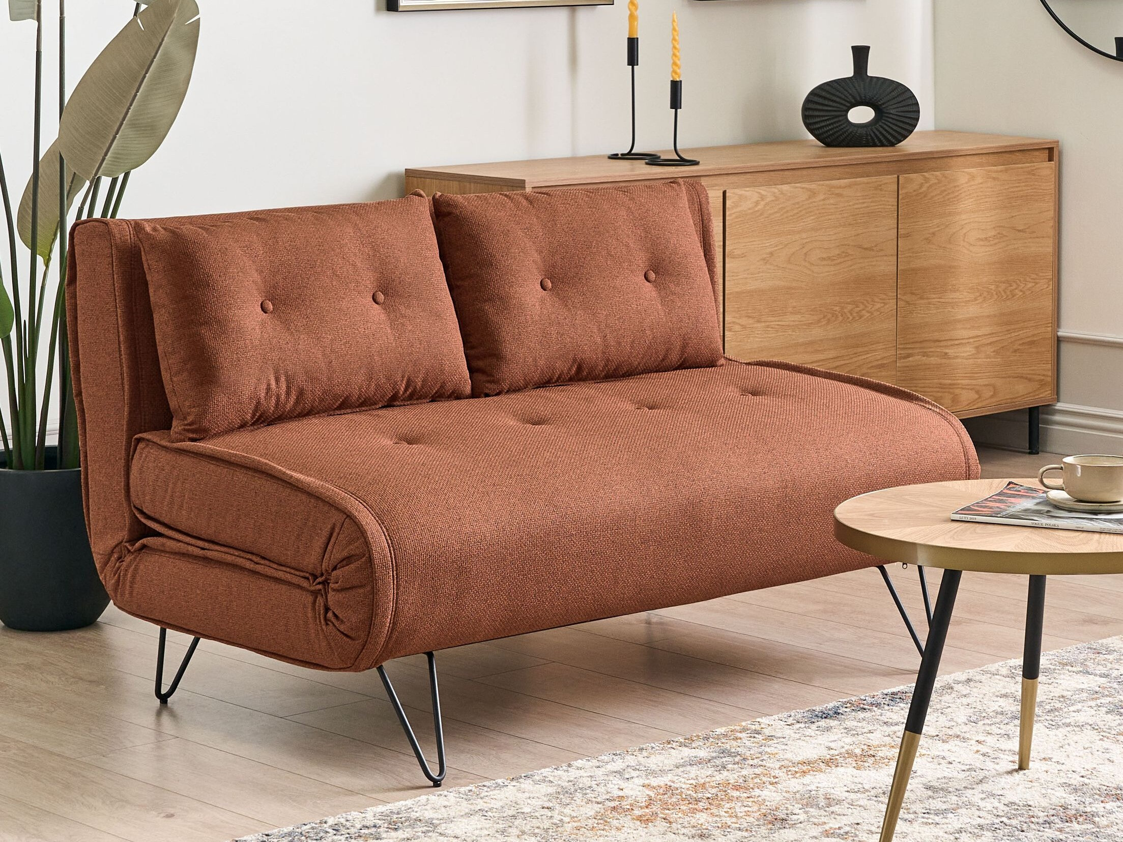 Sofa lova Berwyn 3158 (Oranžinė)