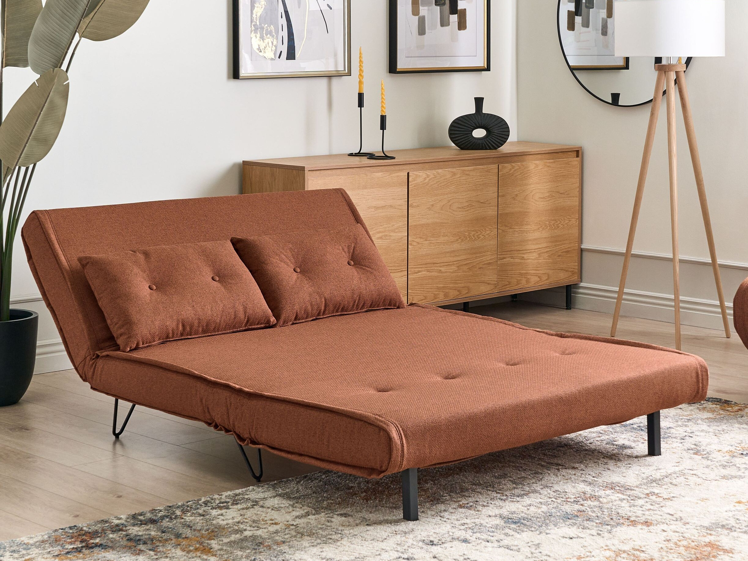 Sofa lova Berwyn 3158 (Oranžinė)