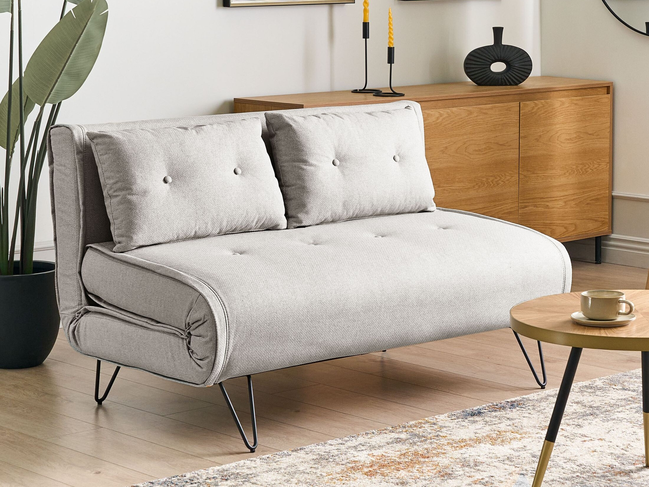 Sofa lova Berwyn 3158 (Šviesi pilka)