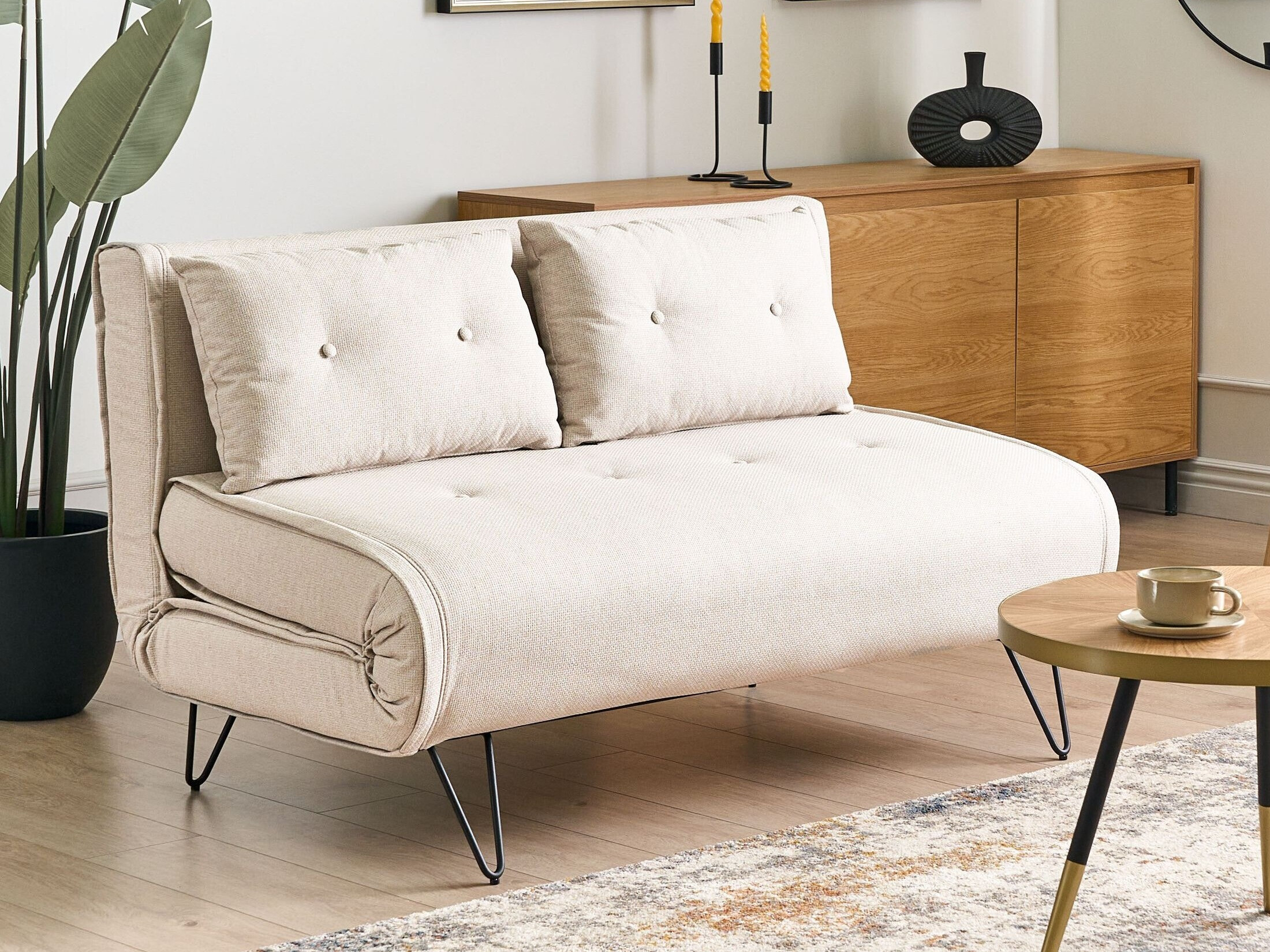 Sofa lova Berwyn 3158 (Šviesi smėlinė)