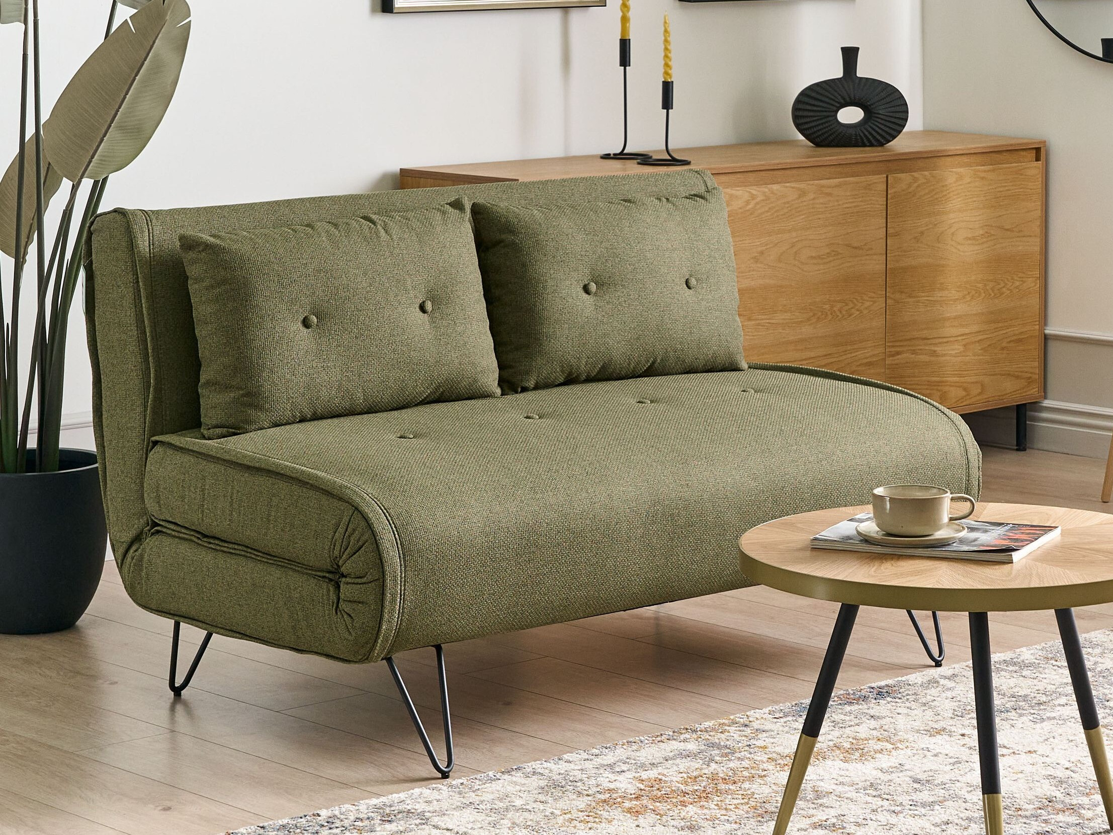 Sofa lova Berwyn 3158 (Žalia)