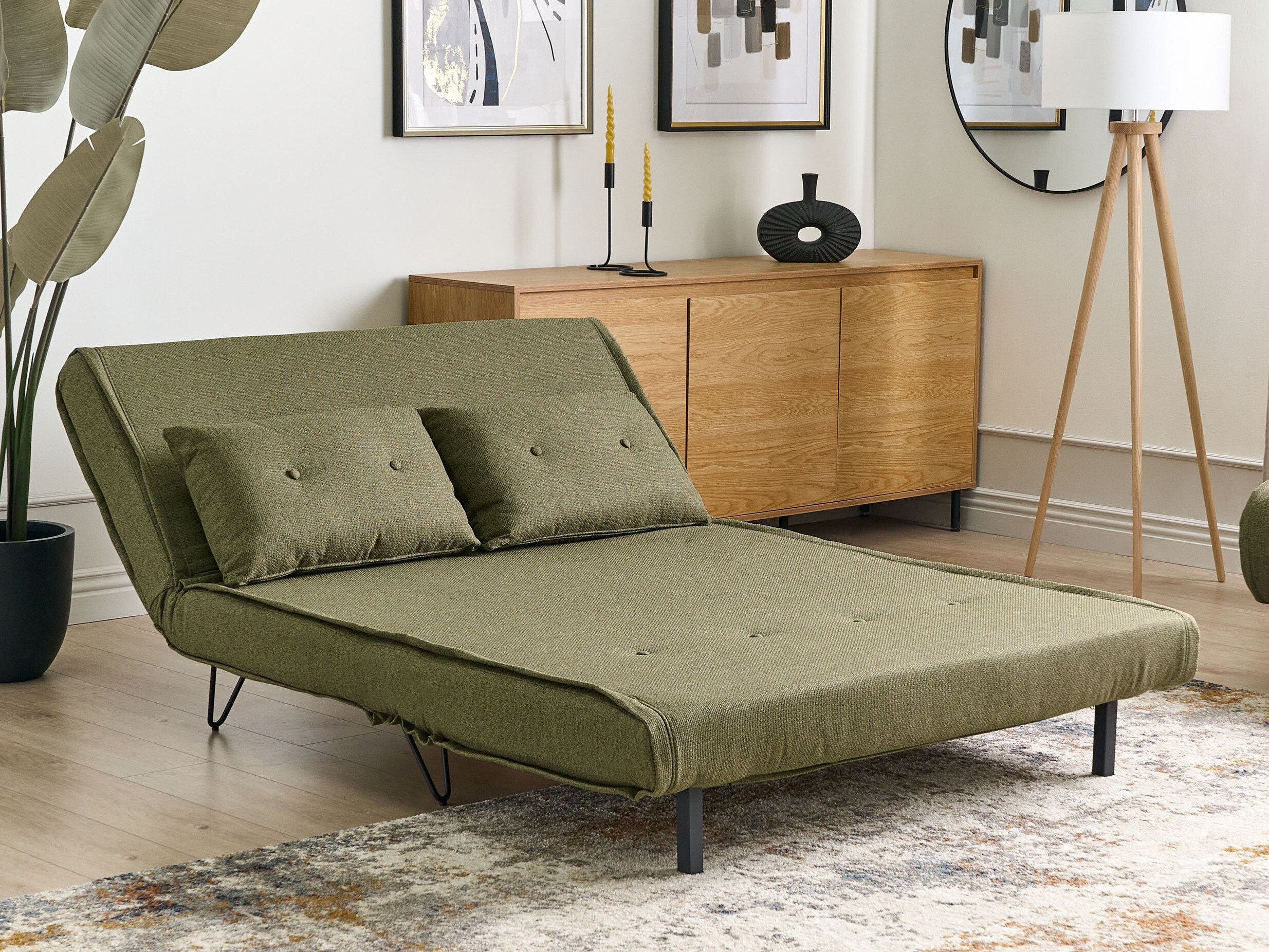 Sofa lova Berwyn 3158 (Žalia)