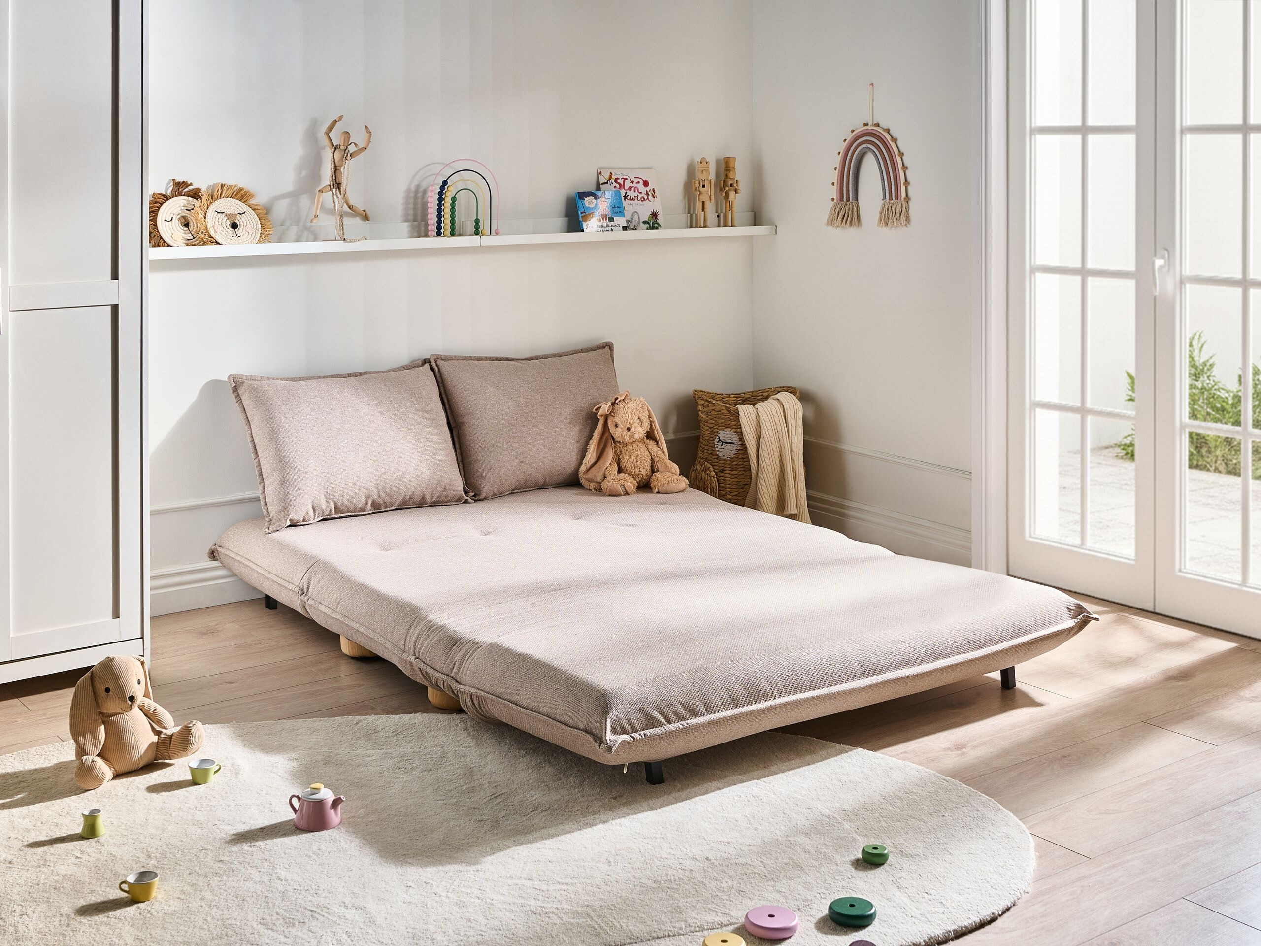 Sofa lova Berwyn 3167 (Smėlinė)