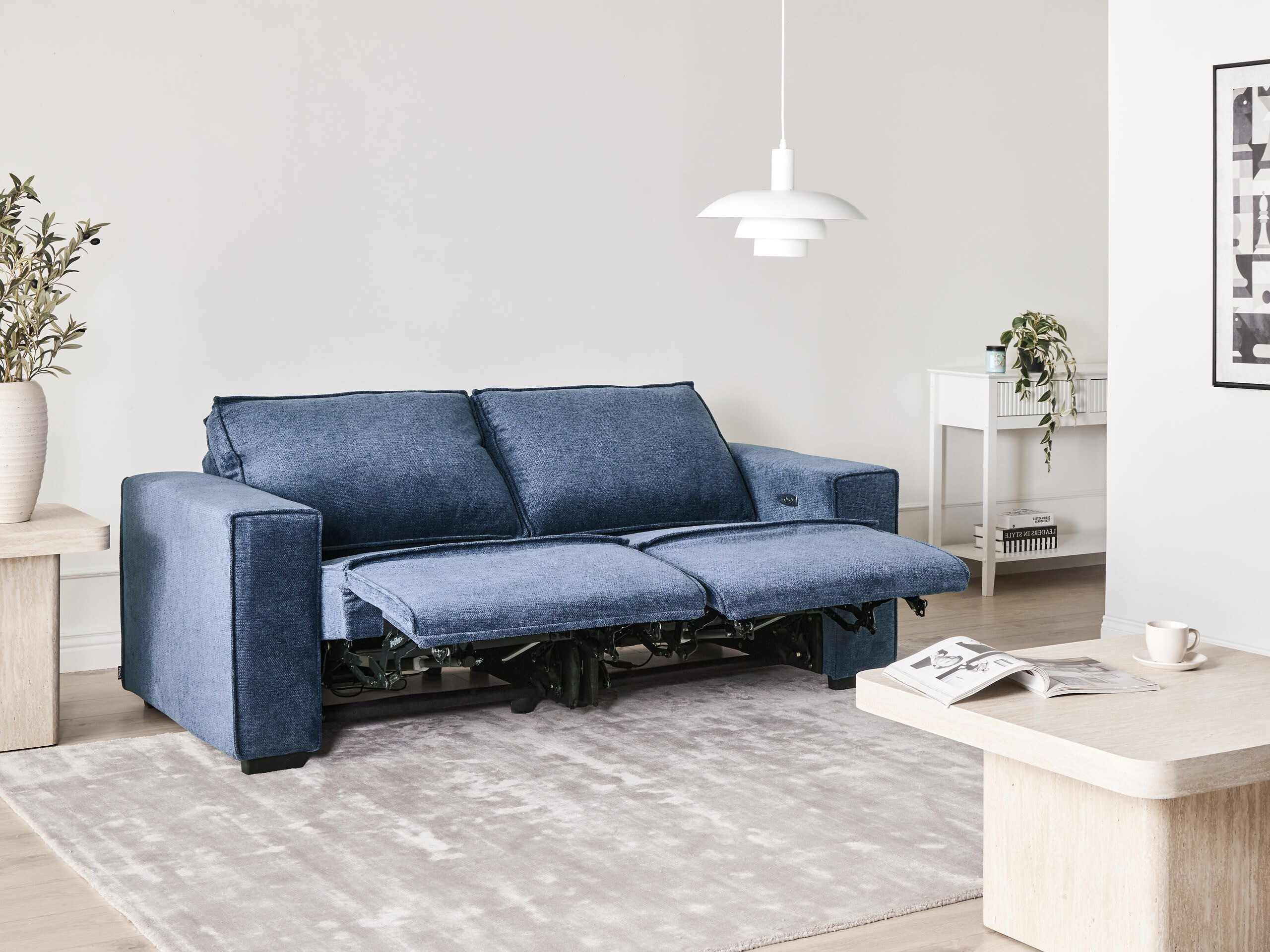 Sofa reglaineris Berwyn 3168 (Mėlyna)