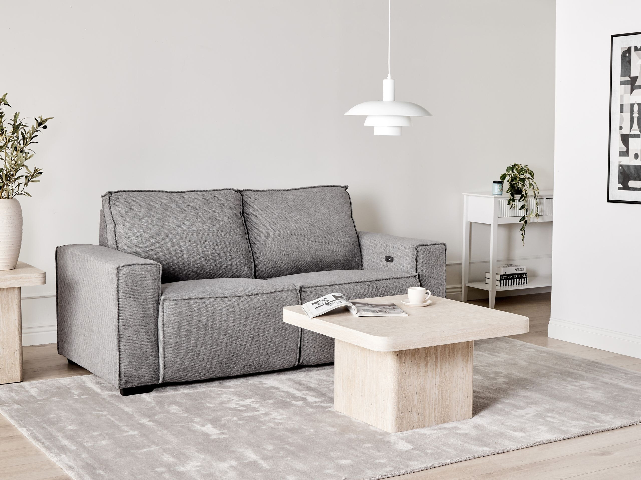 Sofa reglaineris Berwyn 3168 (Pilka)