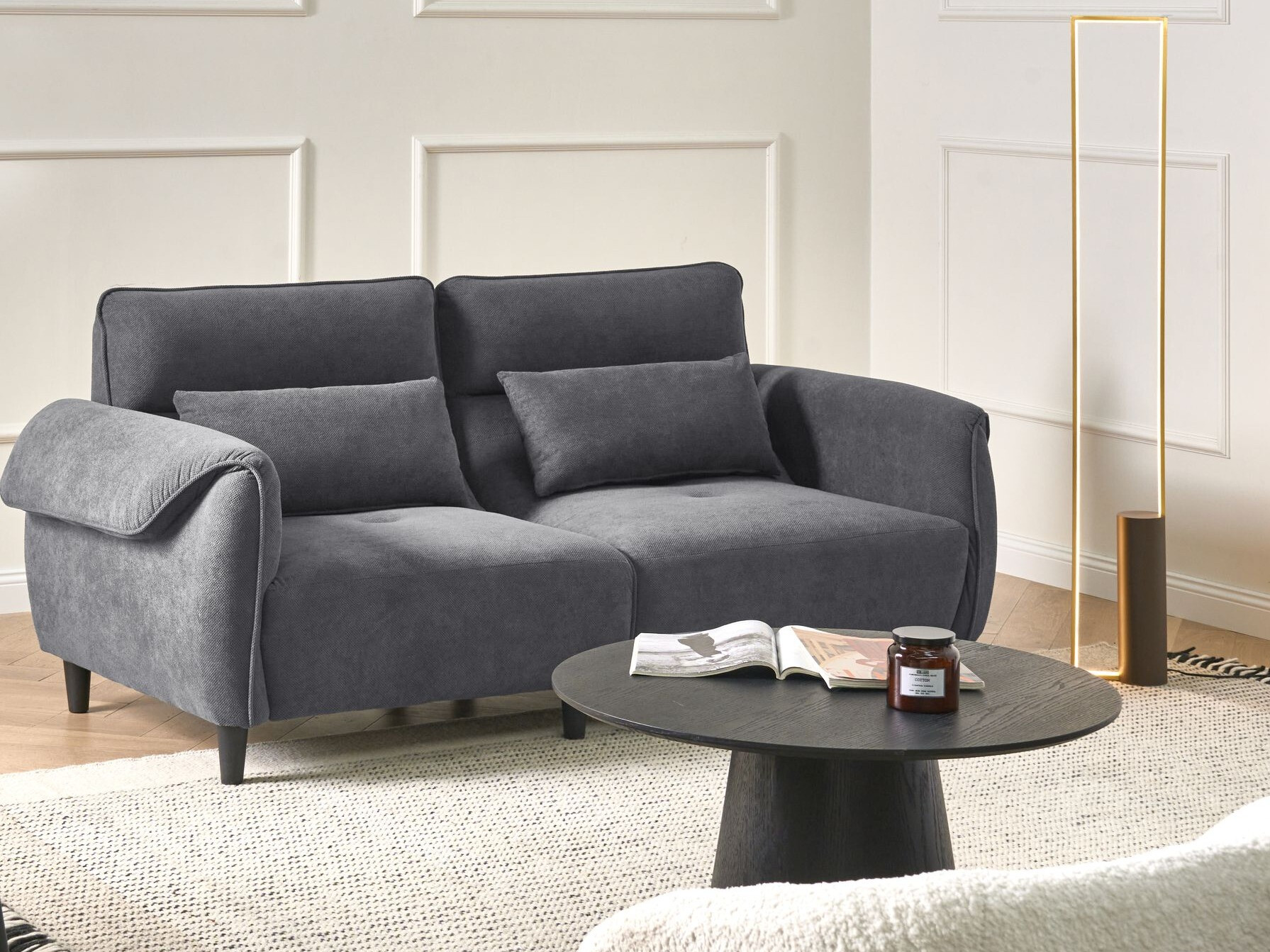 Sofa Berwyn 3169 (Tamsi pilka)