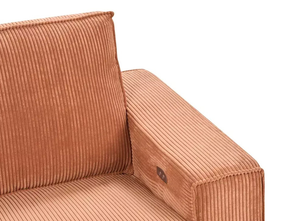 Sofa reglaineris Berwyn 3168 (Oranžinė)