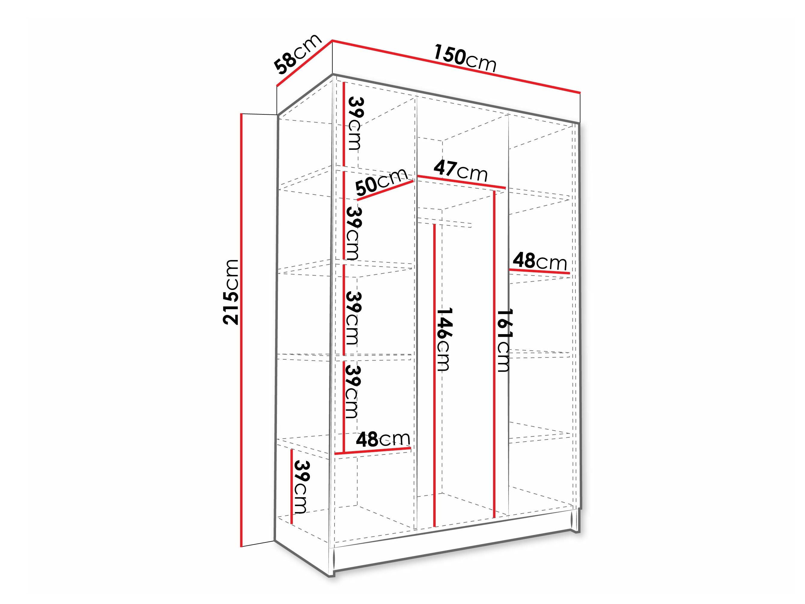 Spinta Closico Decoron II (Kašmyras + Auksinė)