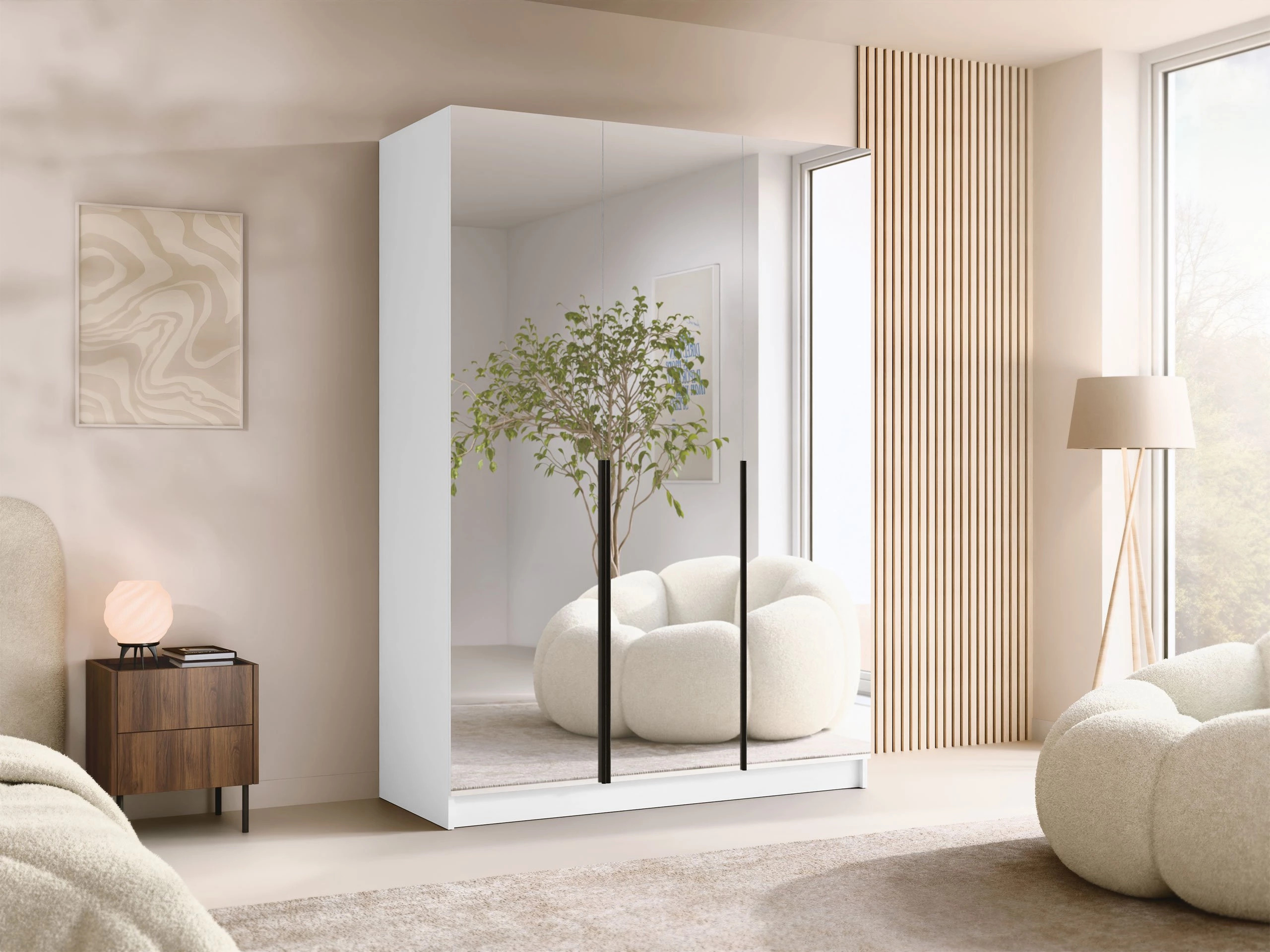 Spinta Closico Decoron III (Balta + Juoda)