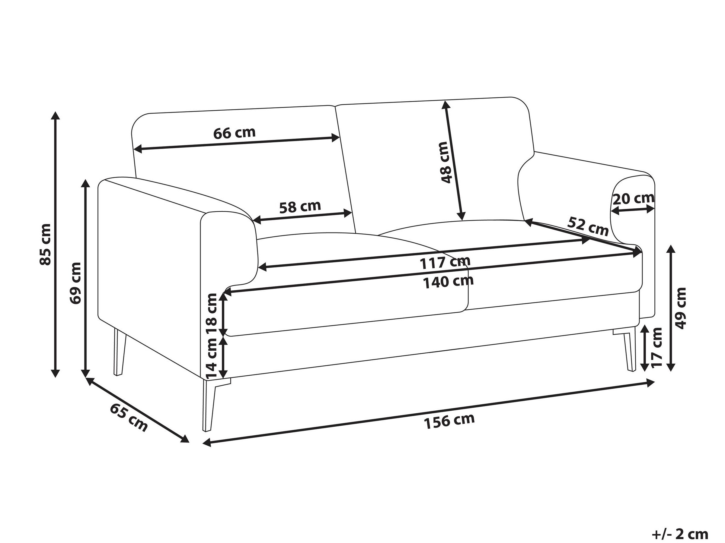Sofa Catcavu 101 (Žalia)