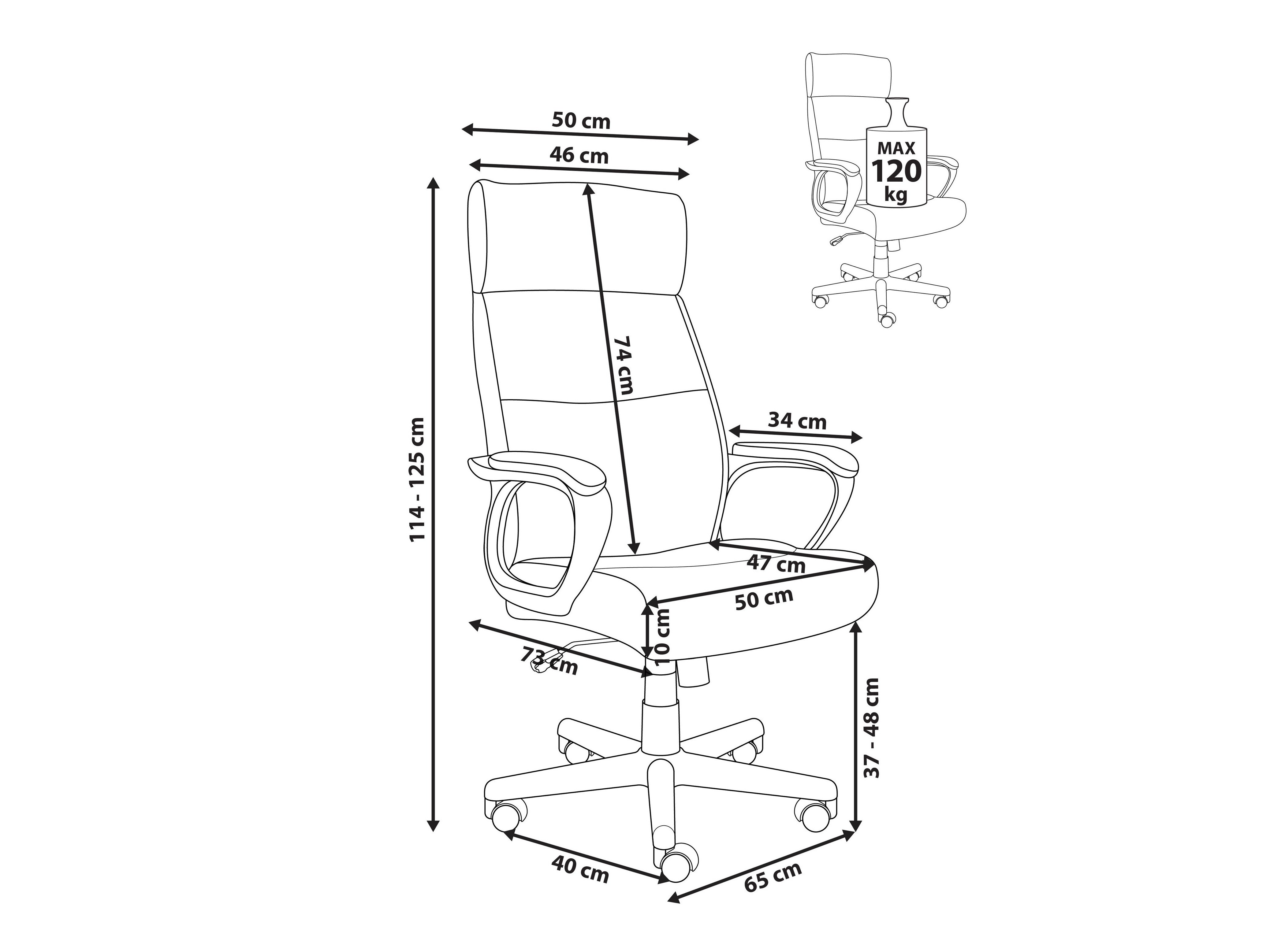 Biuro kėdė Berwyn 3175 (Smėlinė)