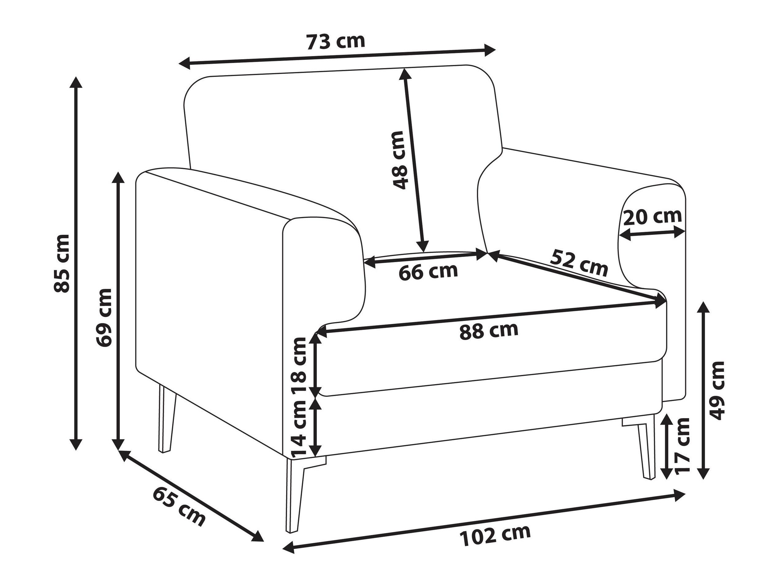Fotelis Catcavu 103 (Ruda)